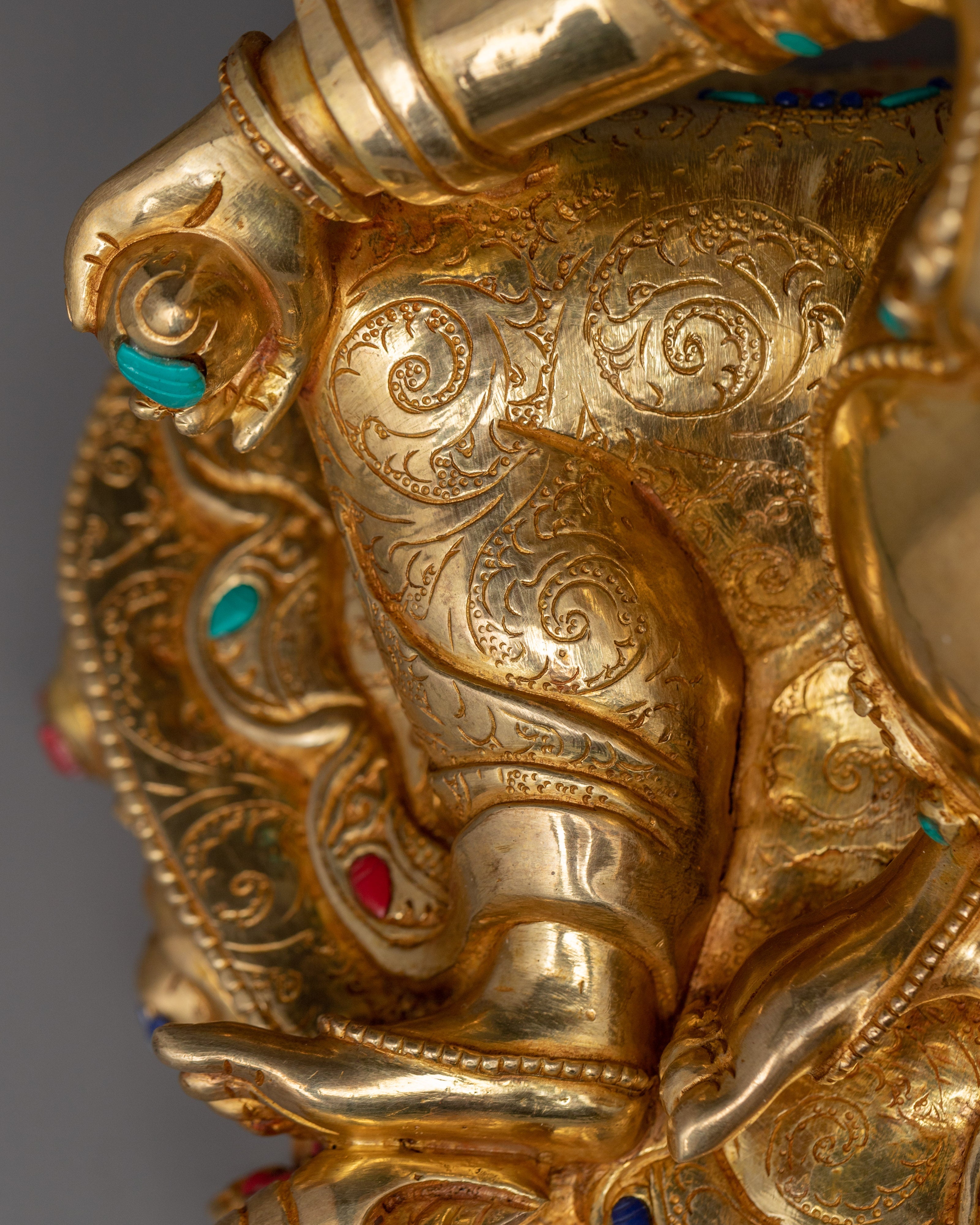 Dzambhala Deity of Wealth Statue | Lord of Treasure