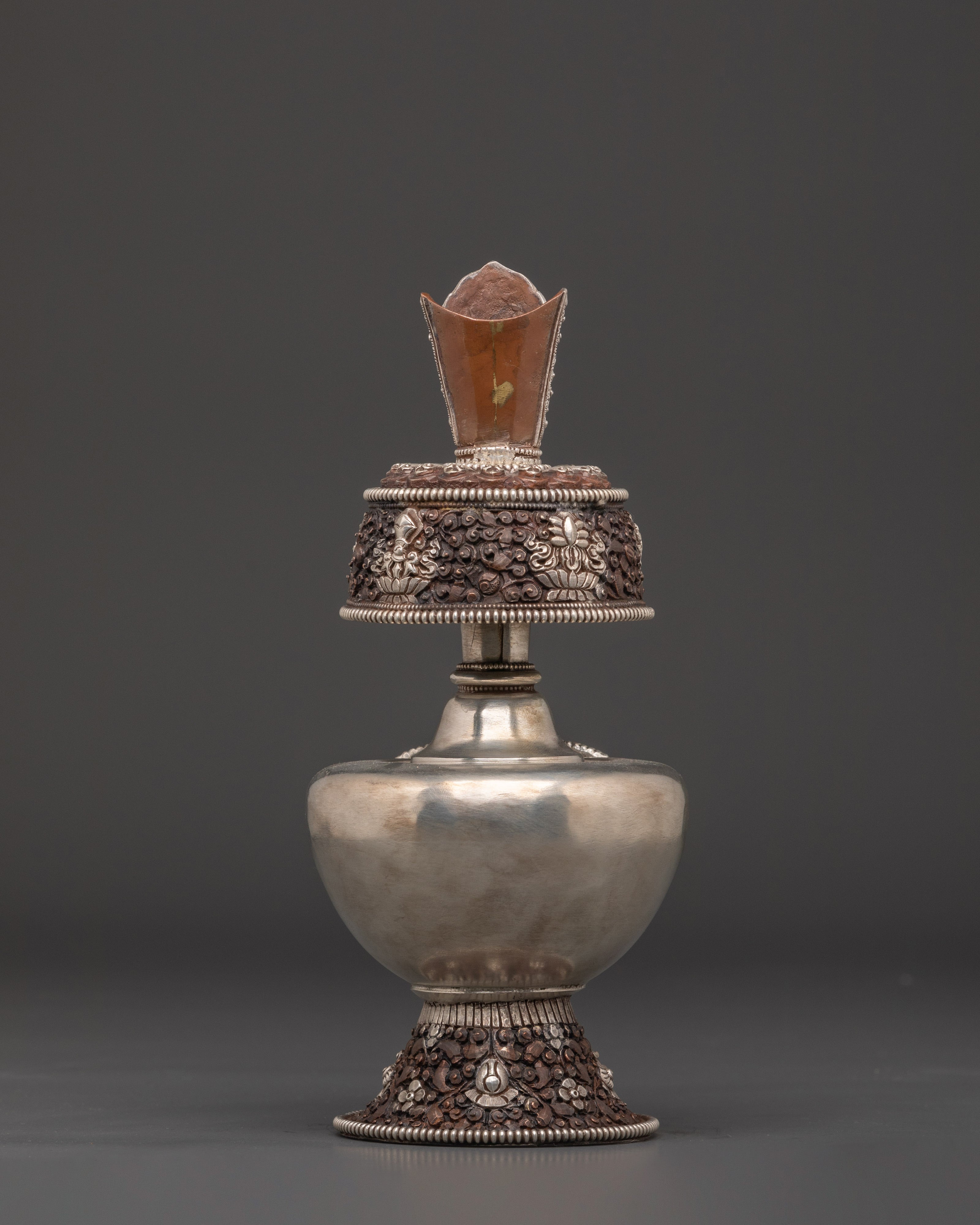 Pair of Tibetan Ritual Bumba | for Altar and Offering Ceremonies