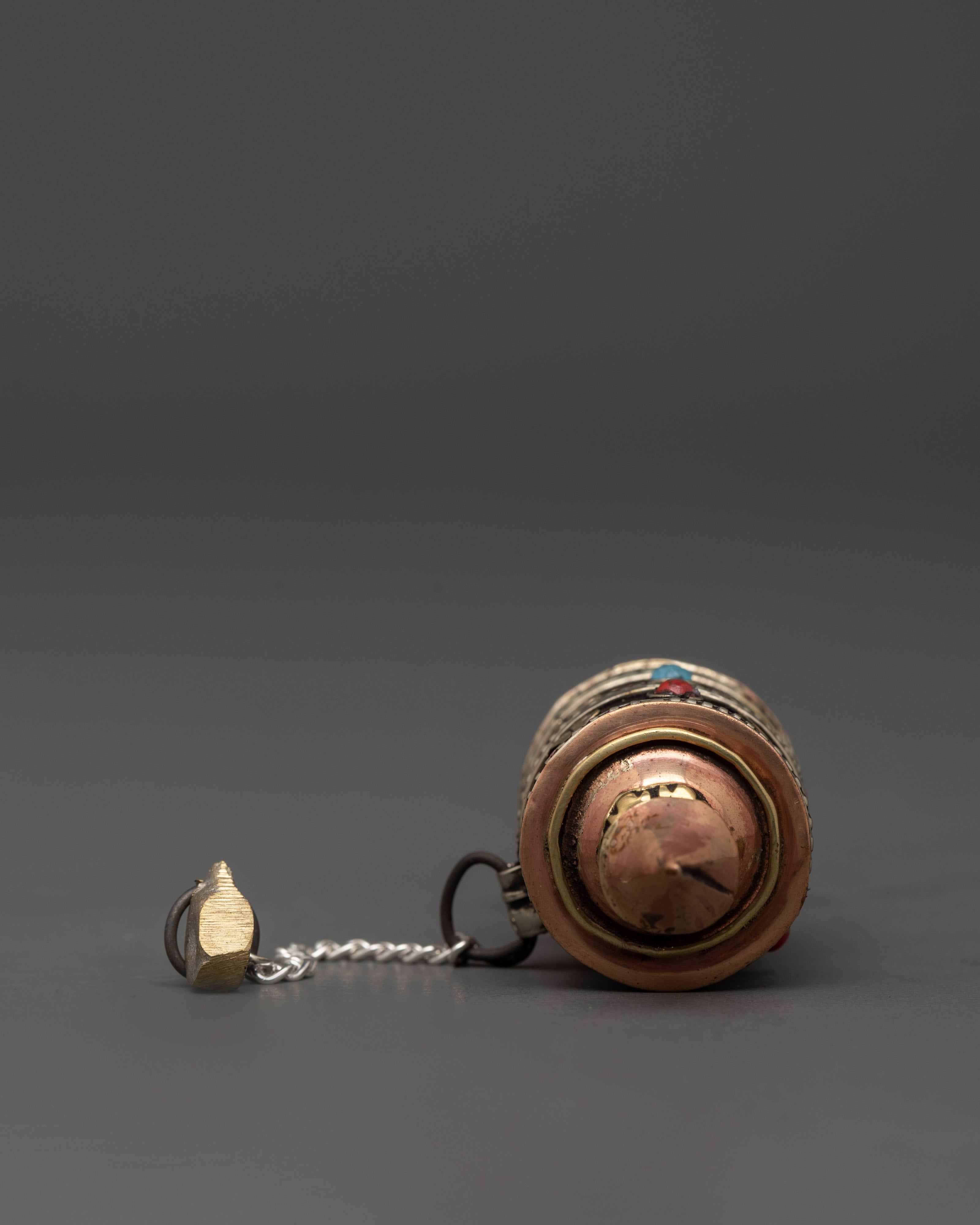 Prayer Wheel Buddhist Ritual Tool | Ideal for Mindful Buddhist Practice