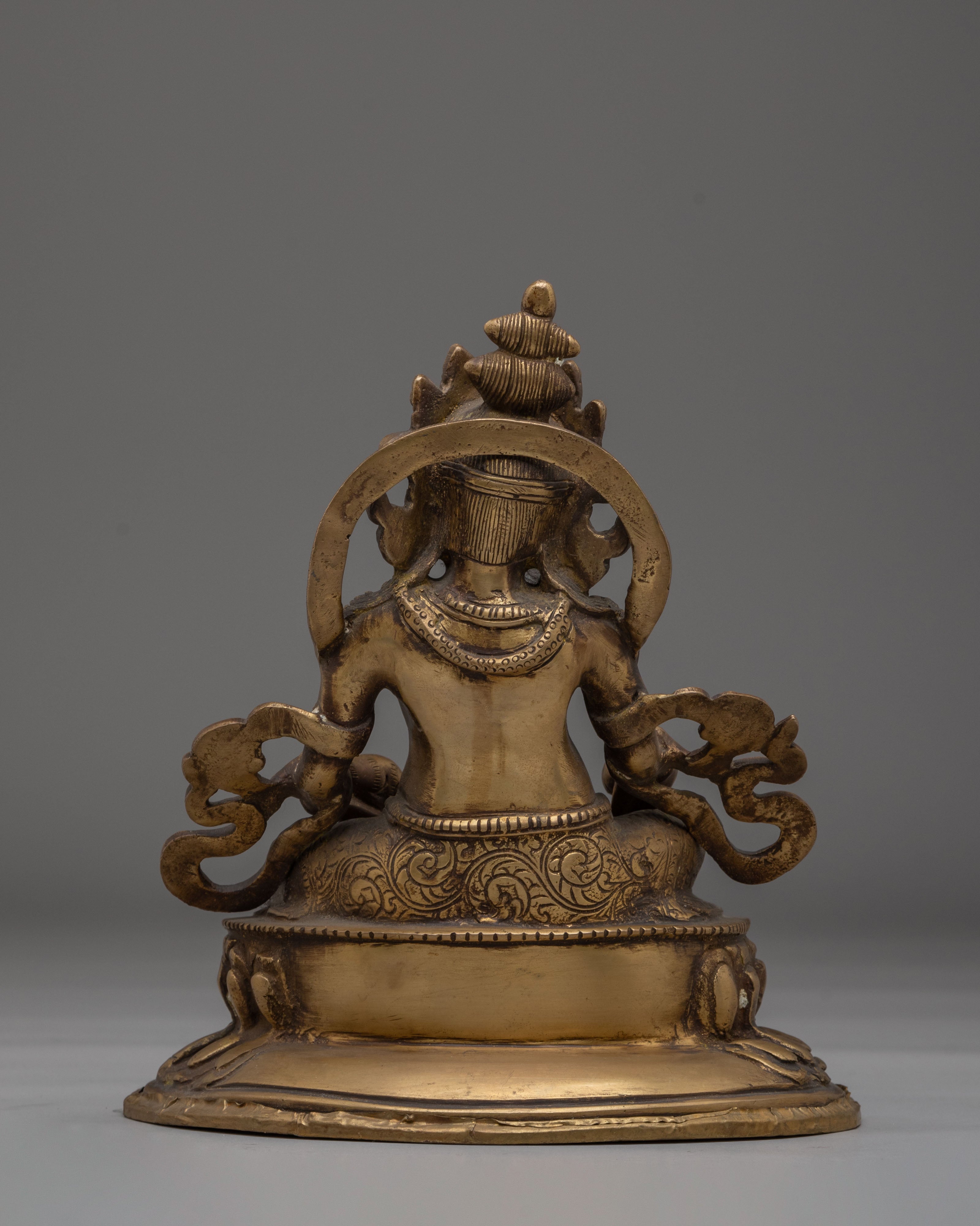 Handcrafted Dzambhala Statue of Wealth | Blessings of Wealth and Generosity