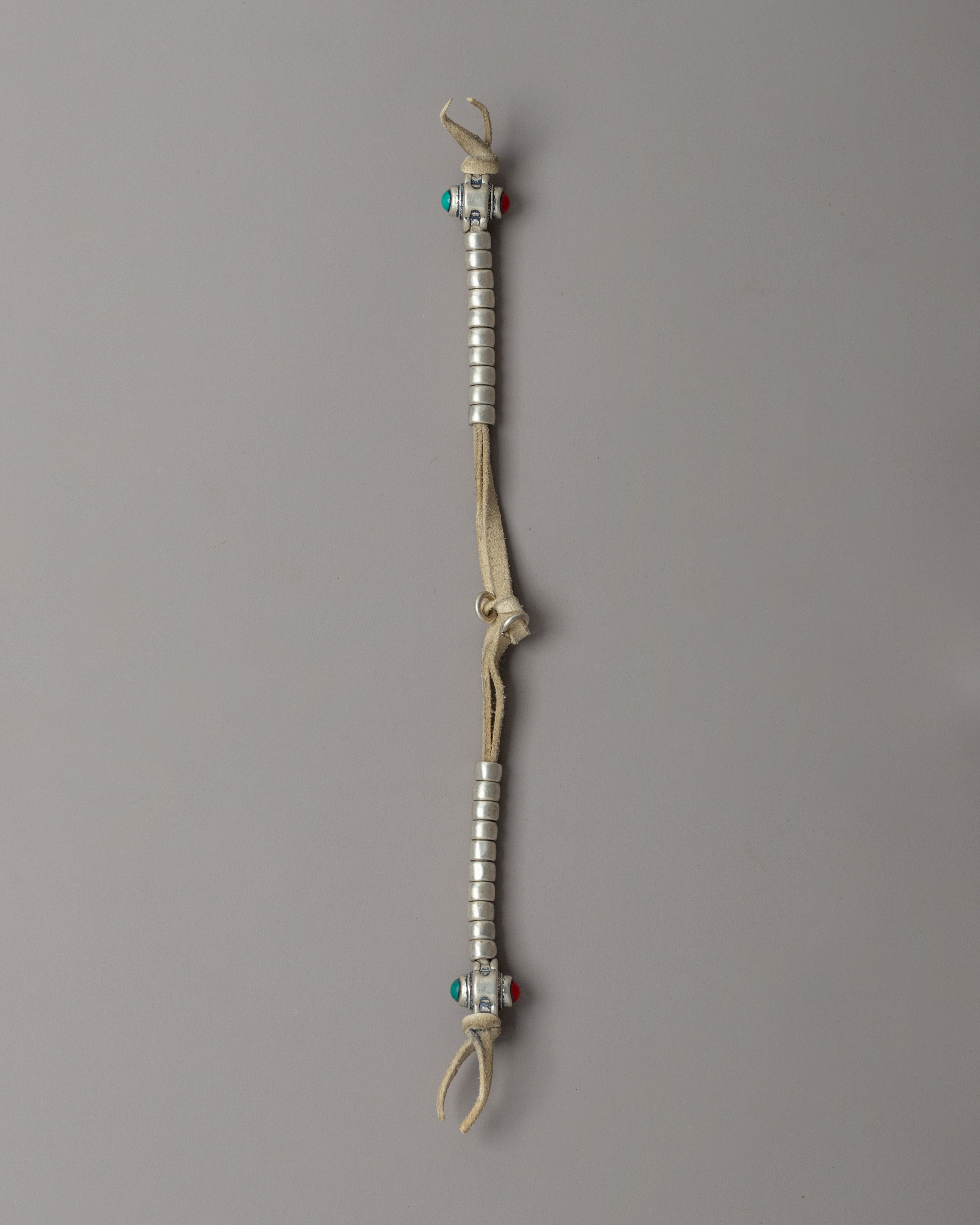 Tibetan Mixed Silver Prayer Bead Chupsel | Handcrafted Access