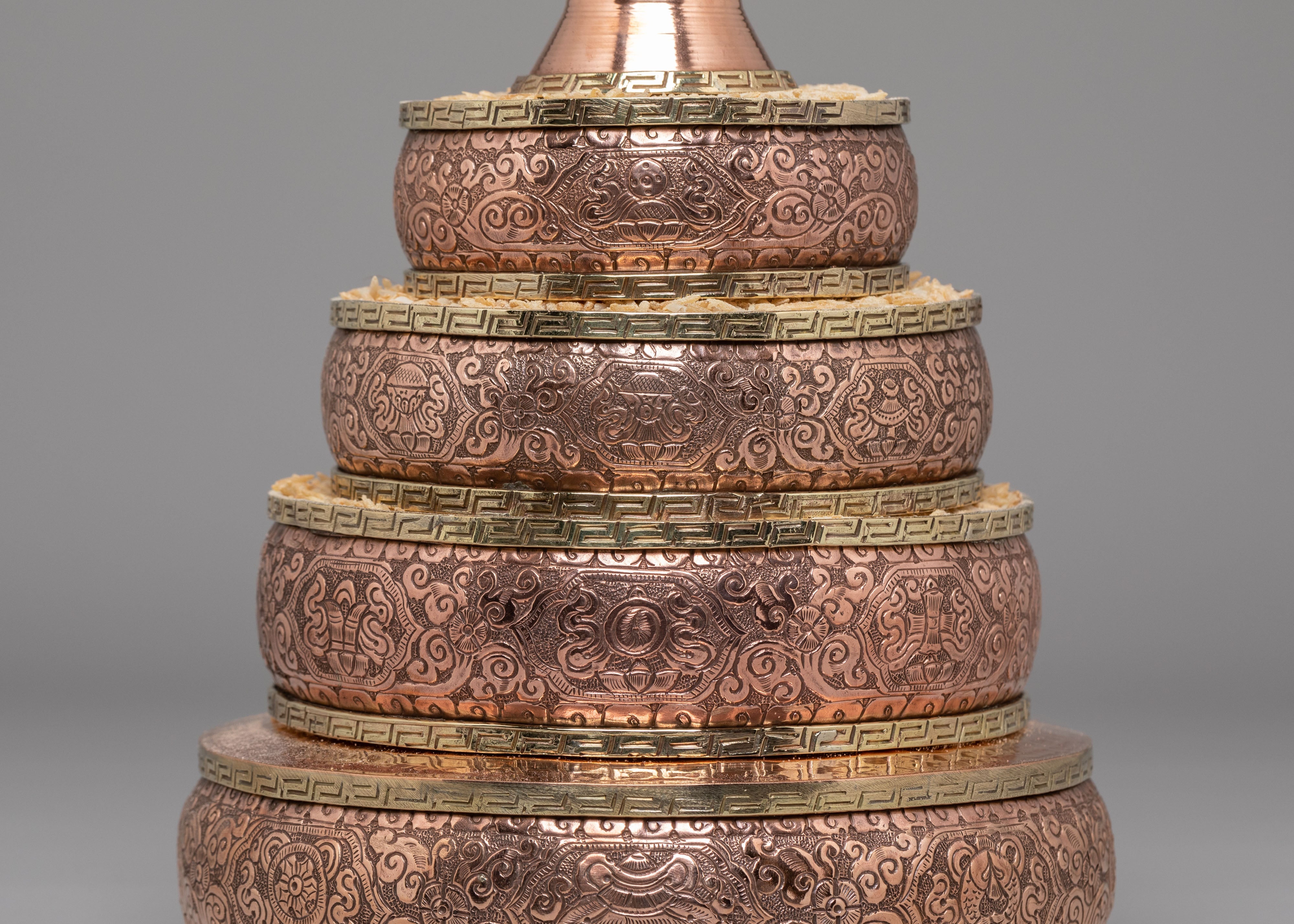 Tibetan Mandala for Sacred Offerings | Spiritual Decor