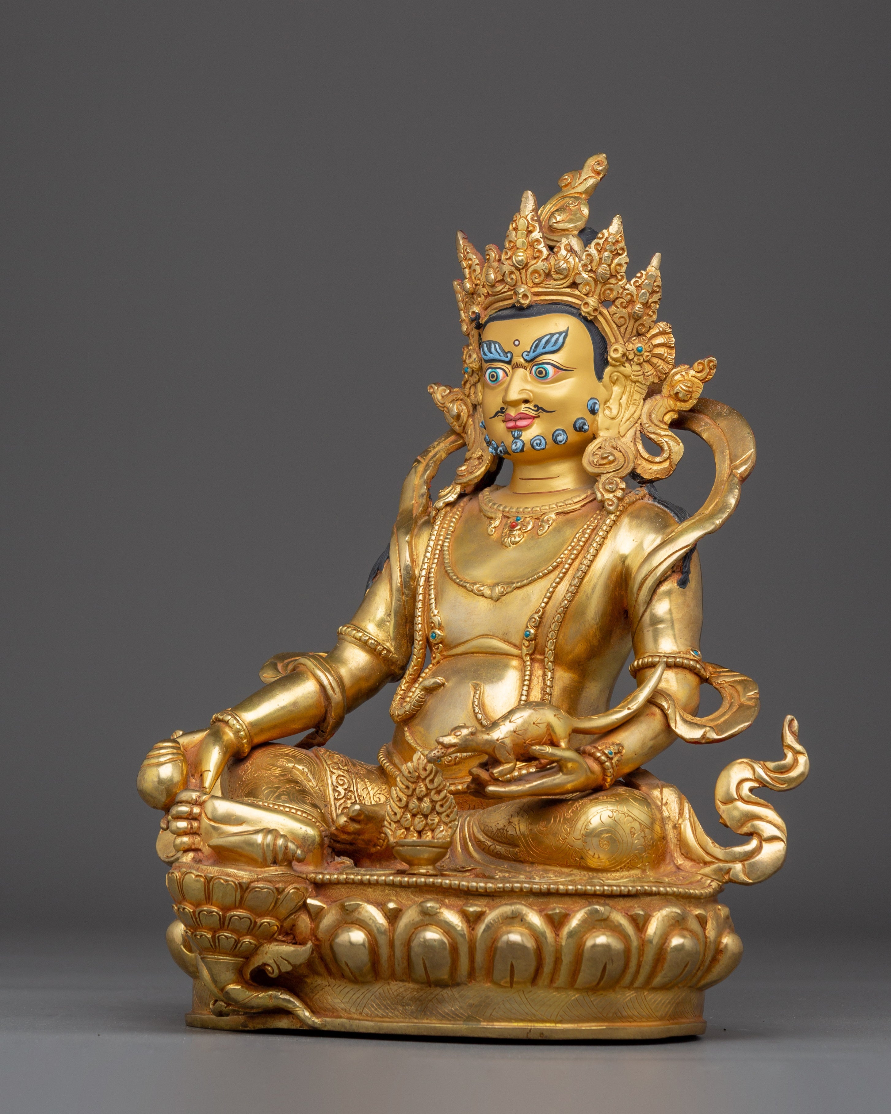 Wealth Protector Dzambala Statue for Meditation