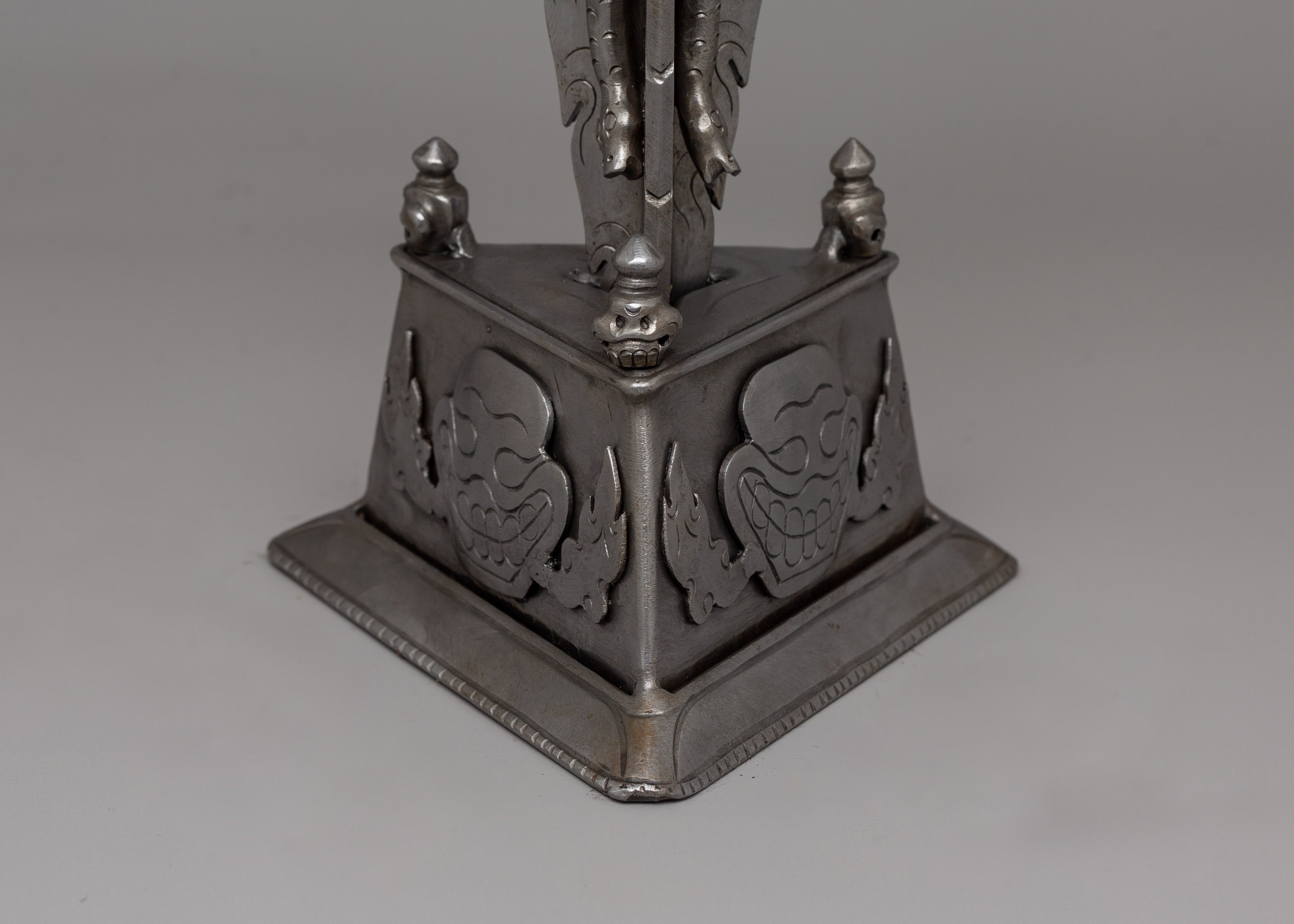 Wrathful Deity Phurba Dagger | Traditional Tool for Rituals and Blessings