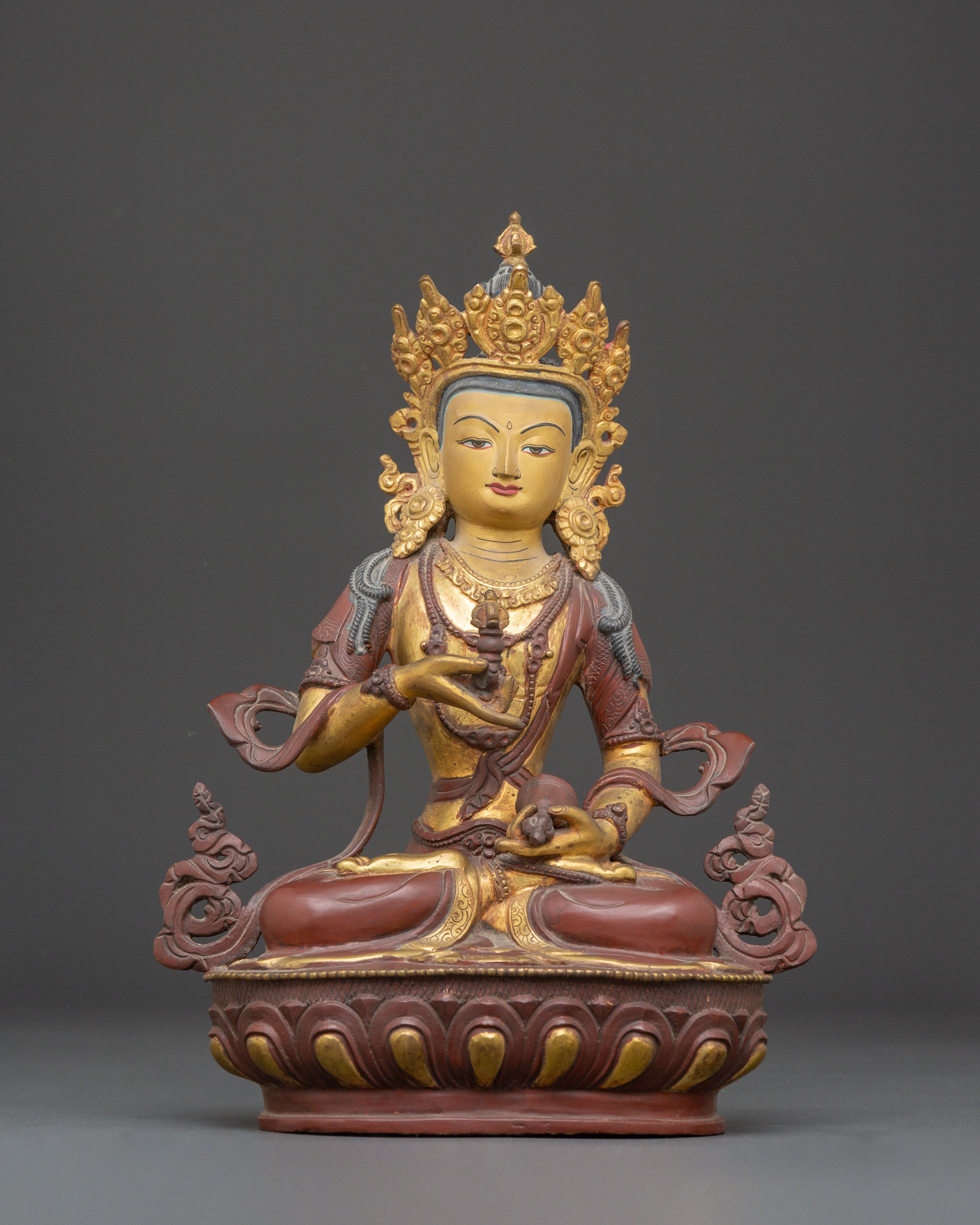 Buddha of Purification Vajrasattva Sculpture | Buddhist Copper Statue