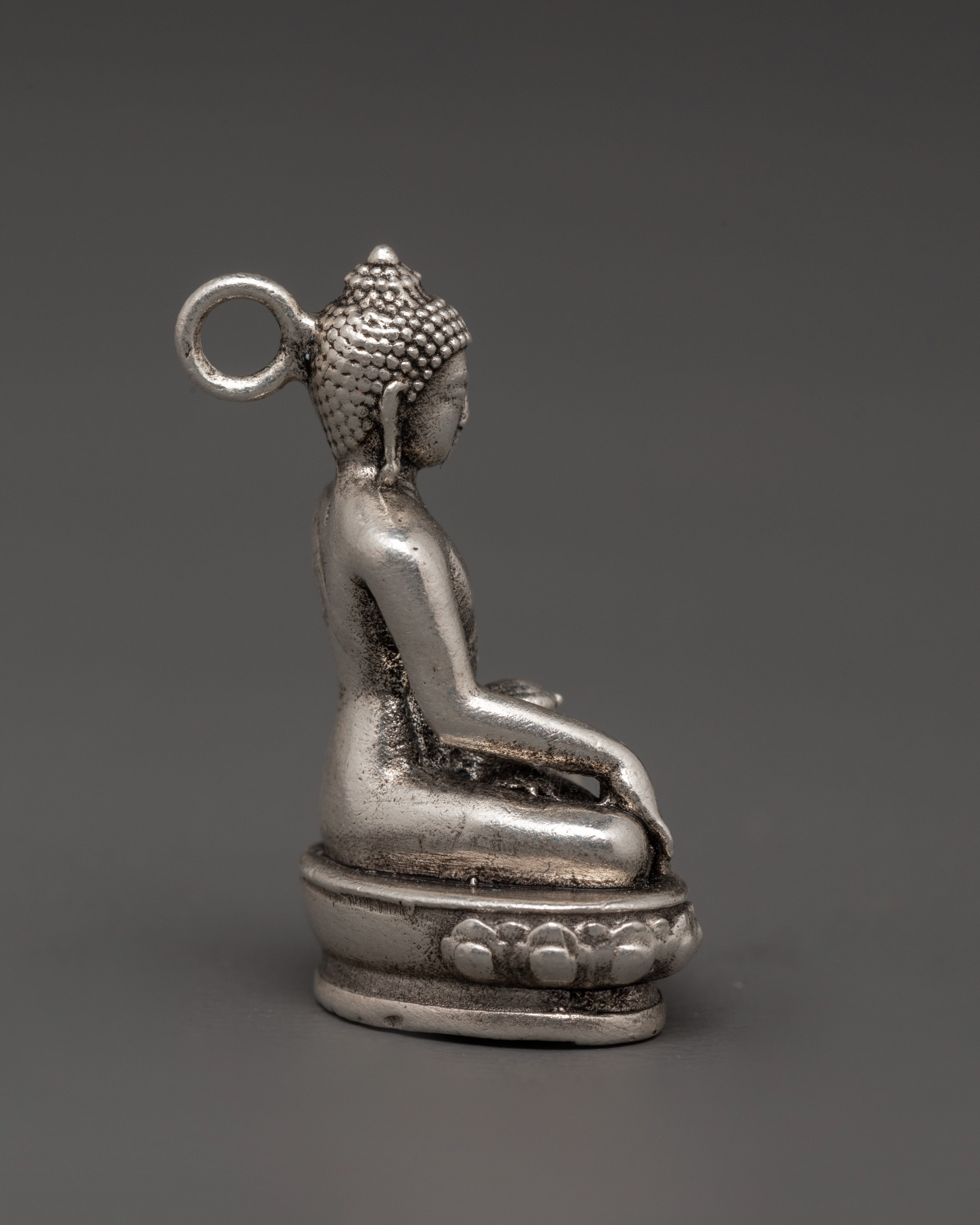 Handcrafted Buddha Locket Pendant | Spiritual Protection Amulet Necklace