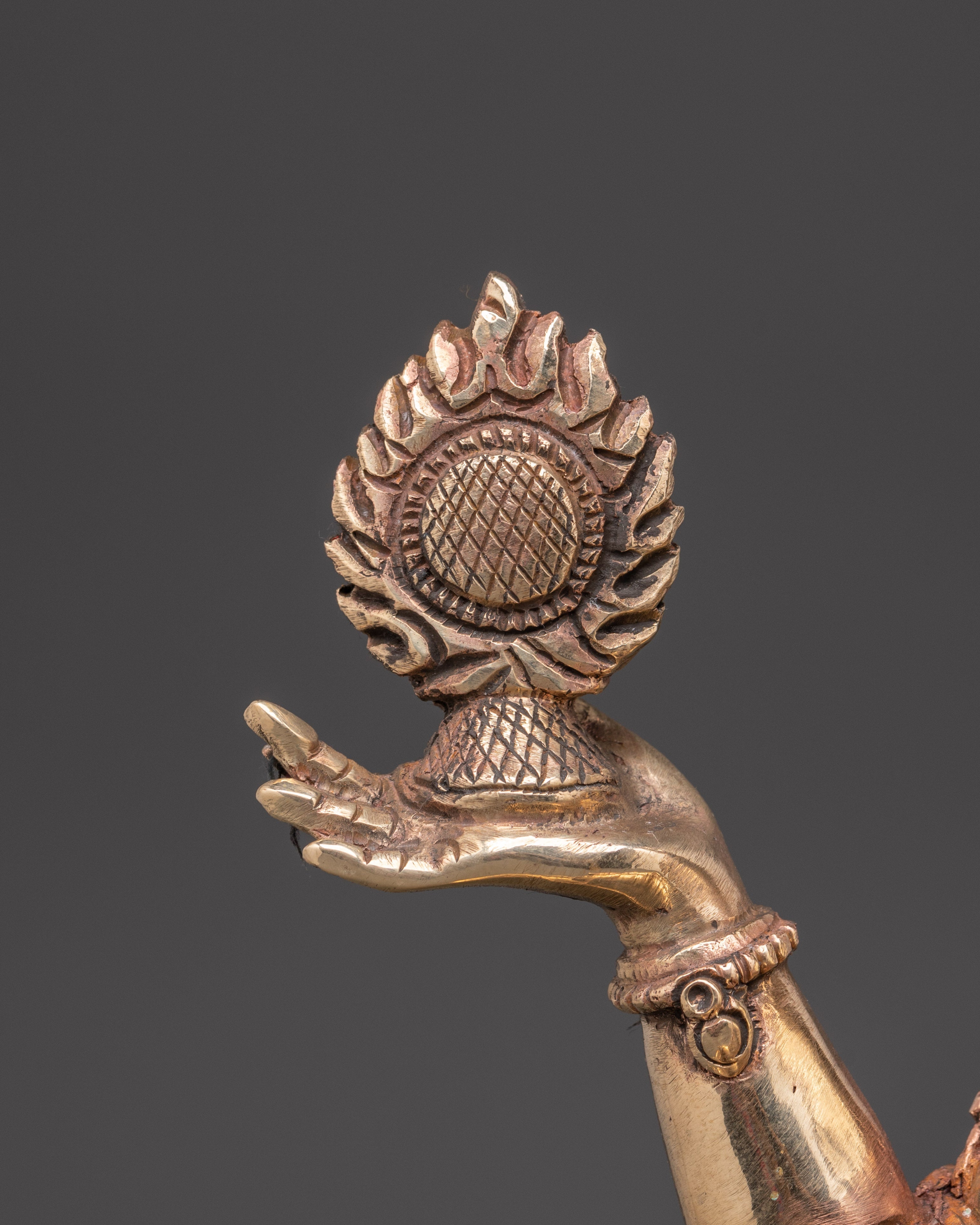 Laxmi Goddess of Wealth Statue | Buddhist Style Carved Statue