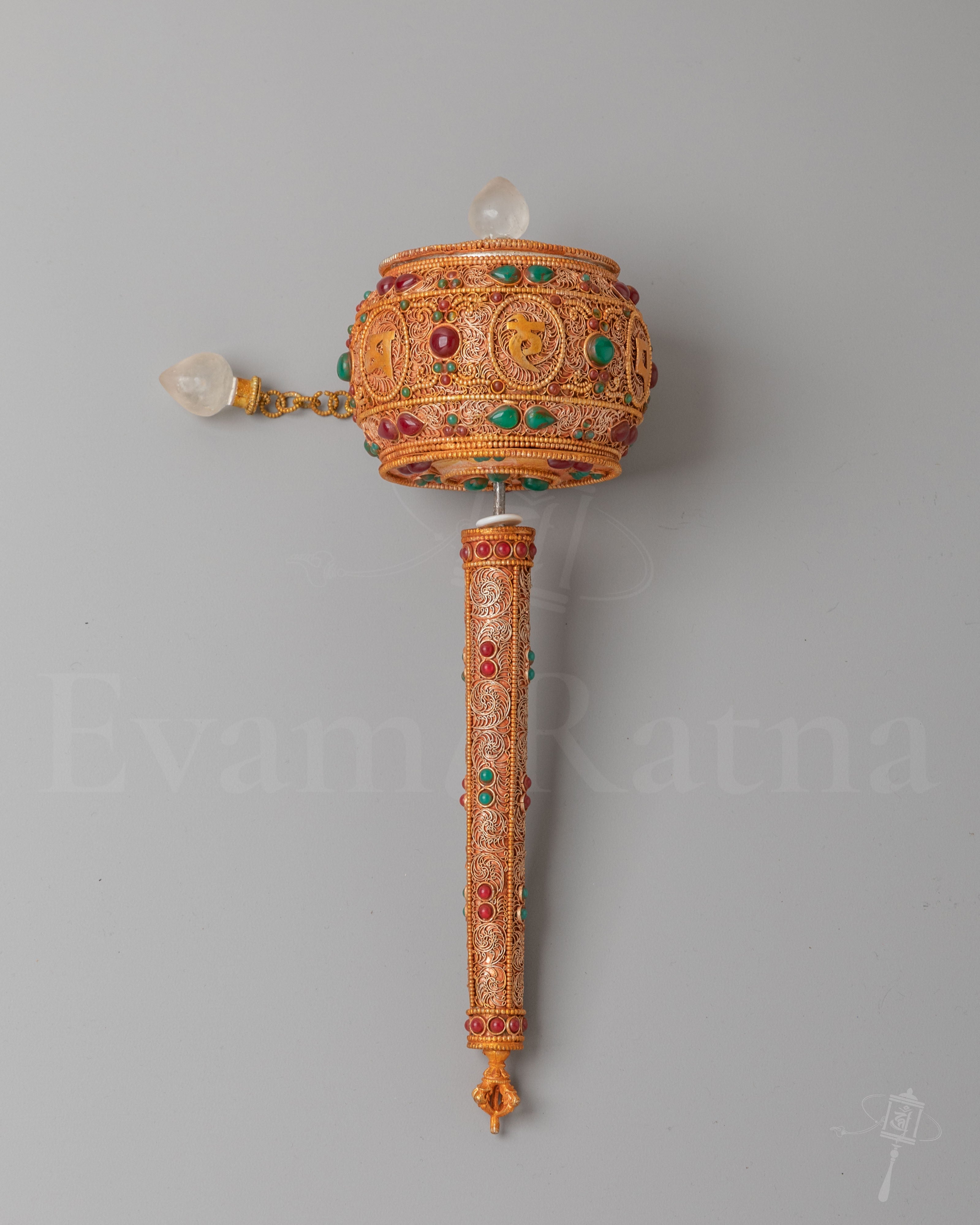 Mantra Mani Prayer Wheel 