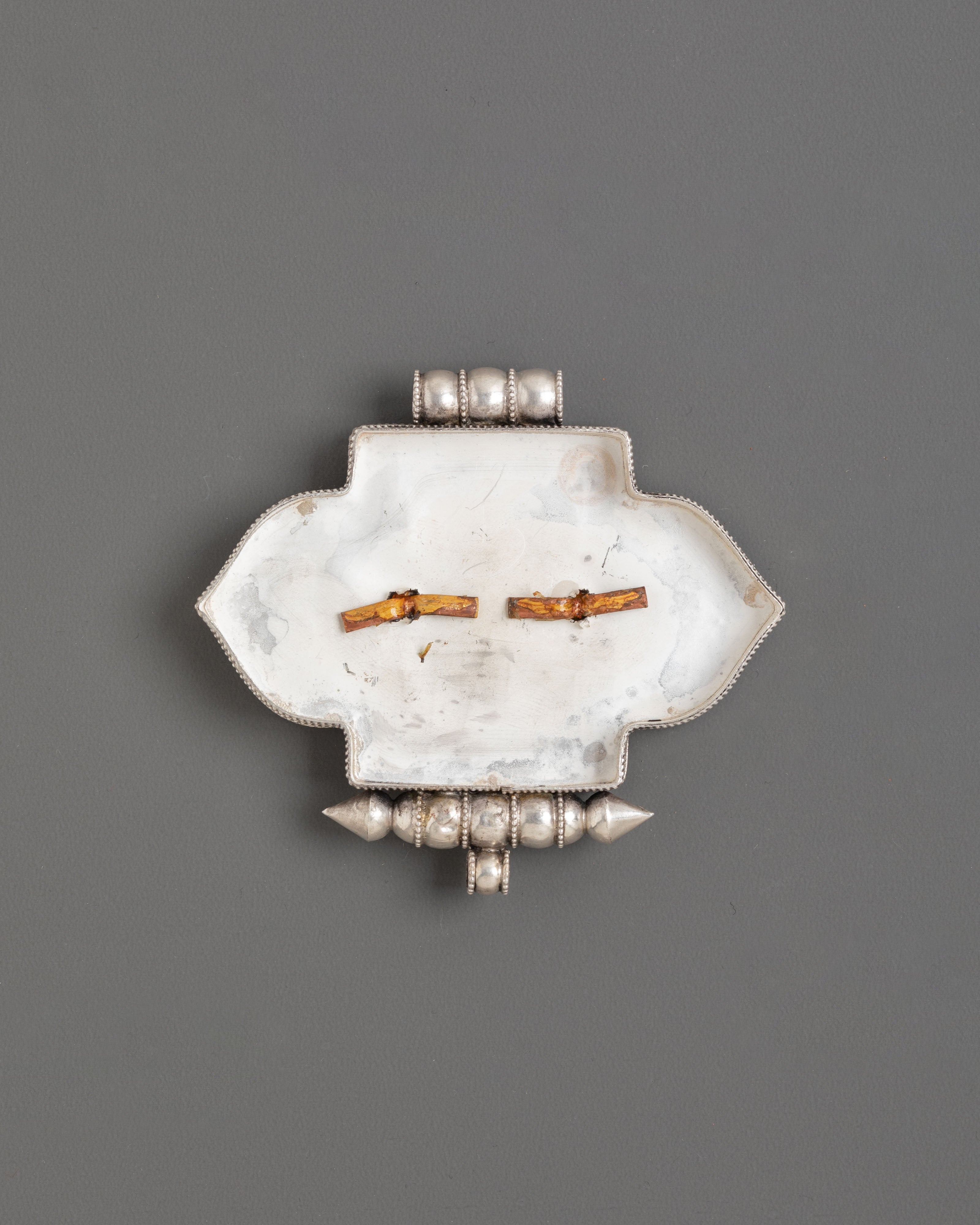 Sacred Buddhist Protective Ghau Box Locket | Tibetan Prayer Amulet Pendant