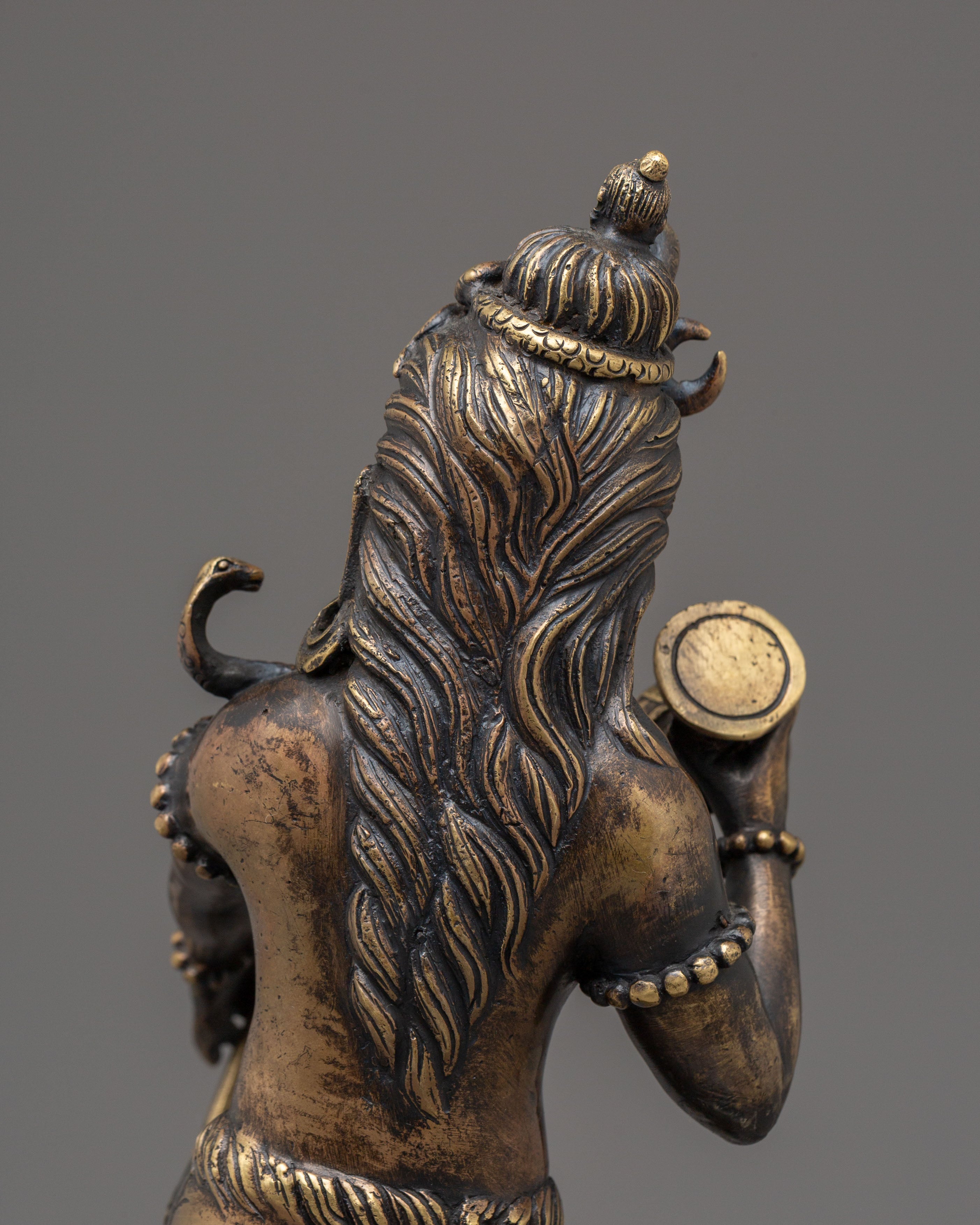 Shiva Handcrafted Brass Statue | Hindu Spiritual Decor