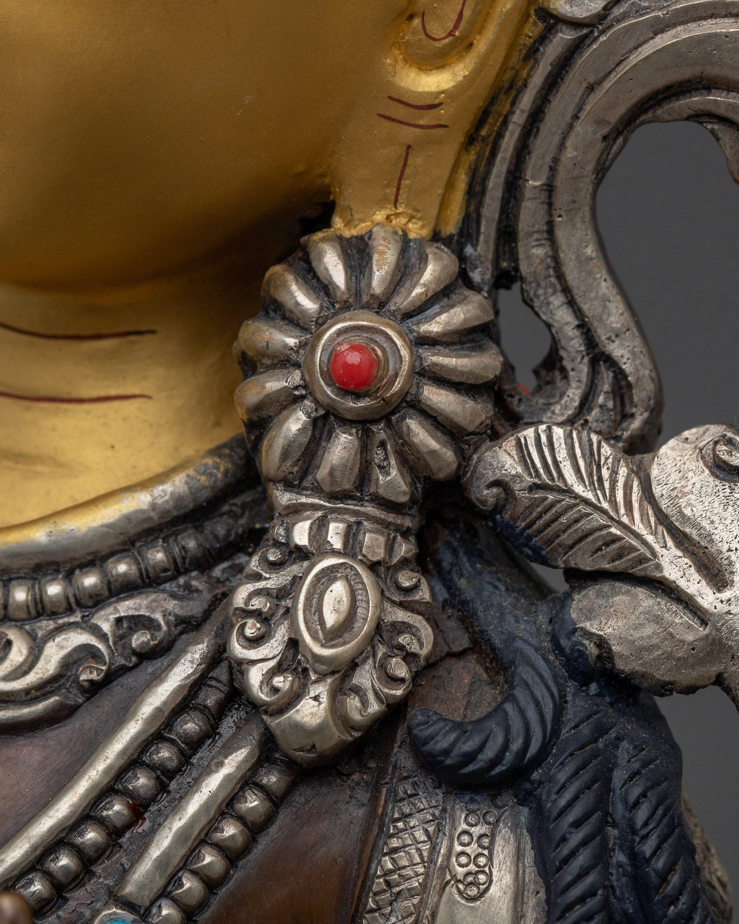 Noble Mahanaya Buddhist Manjushri Sculpture | The Bodhisattva of Enlightenment
