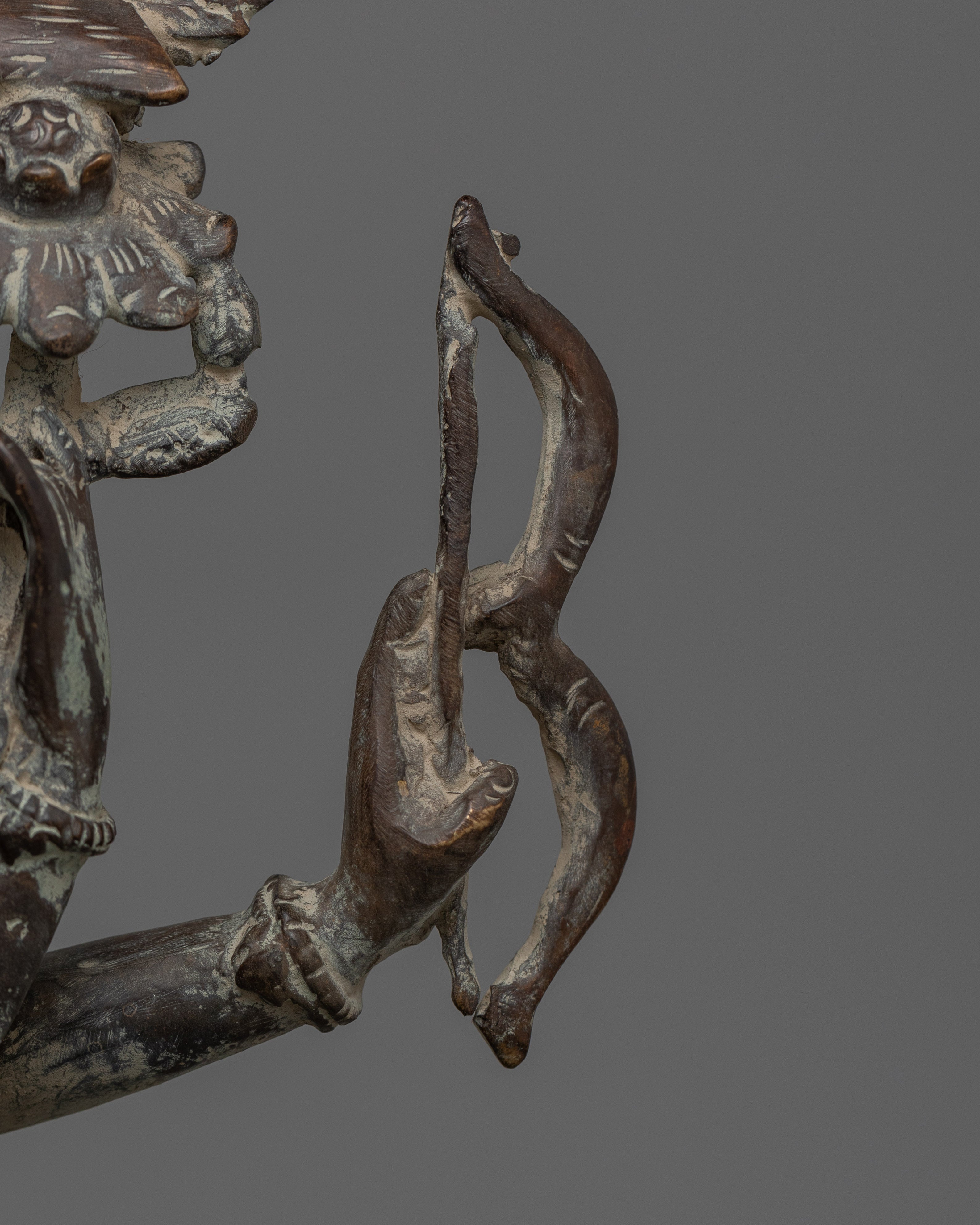 Namasangati Antique Finished Buddhist Art | Sculpture for Wisdom and Devotion