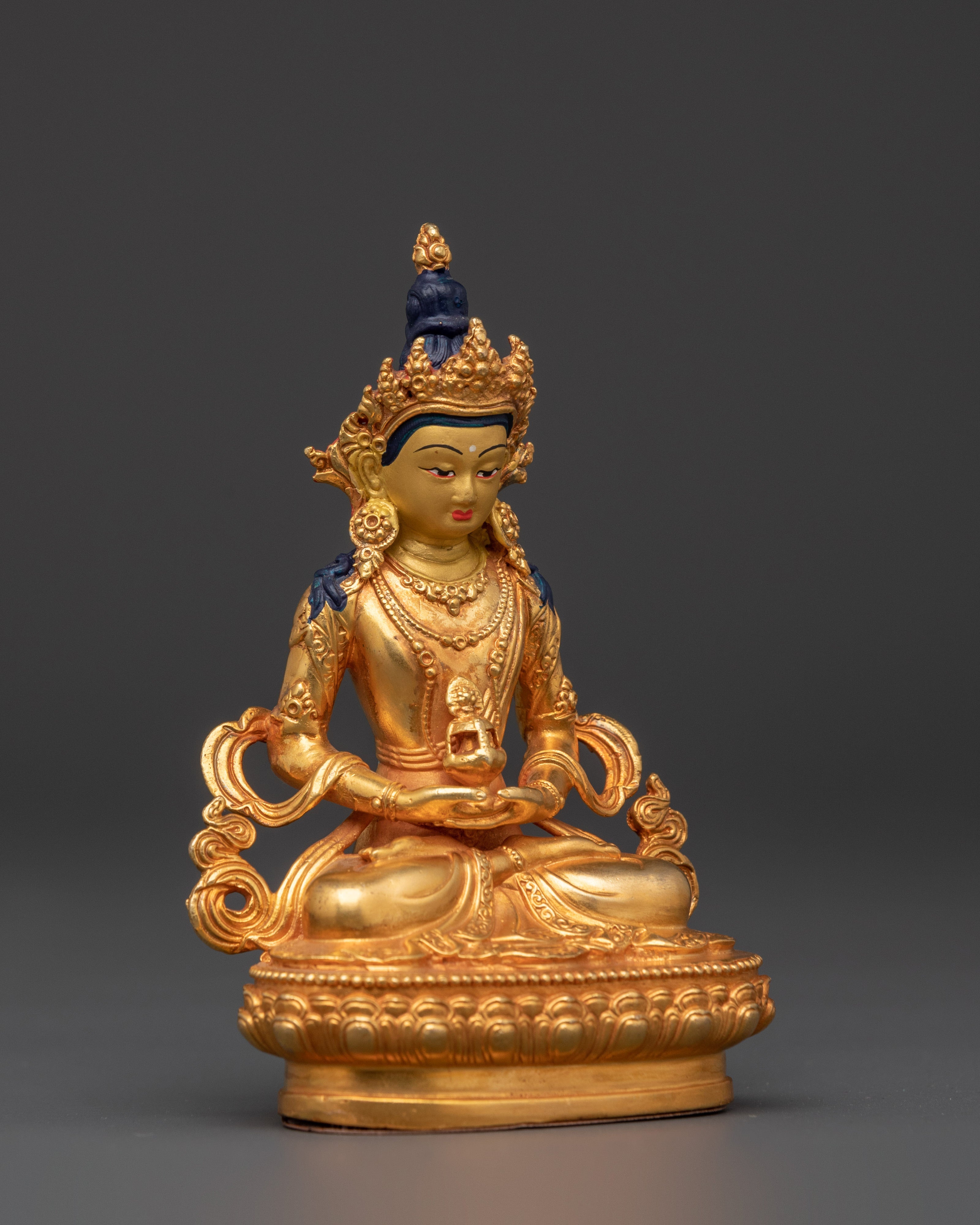 Handcrafted Amitayus Buddha Statue  | Symbol of Longevity and Prosperity