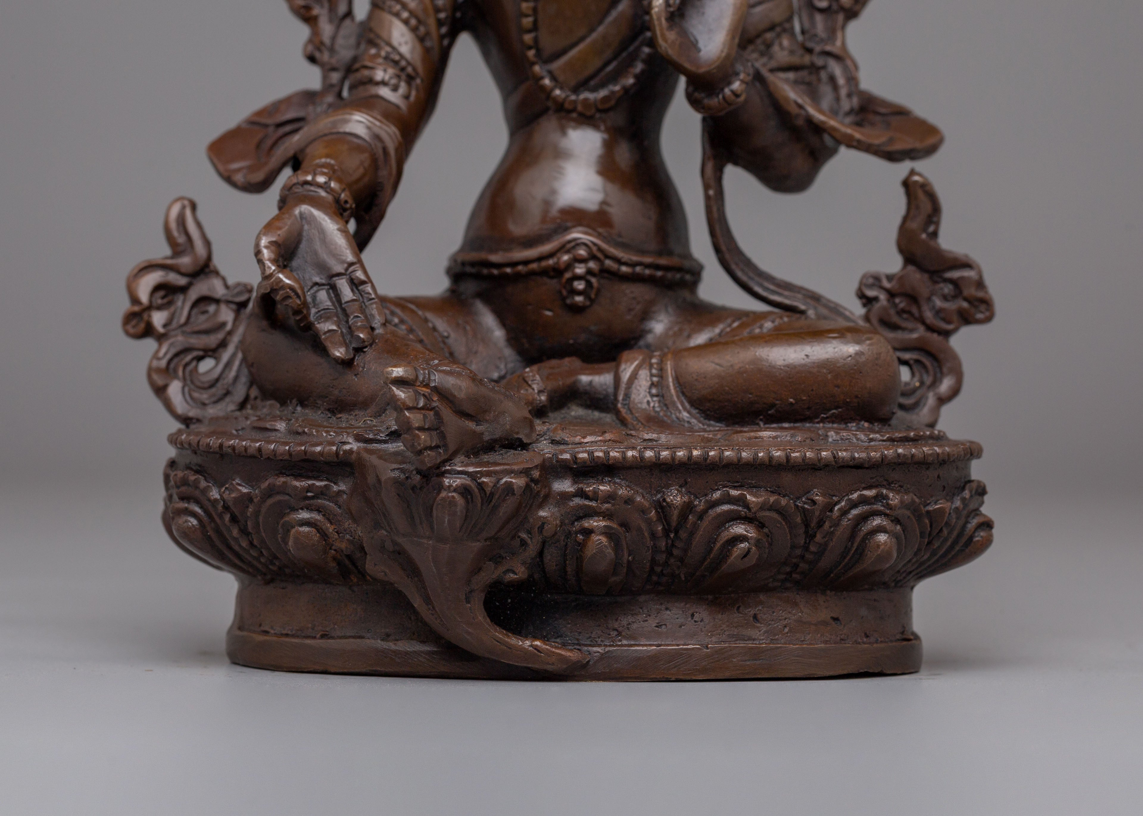 Tibetan Handmade Shyama Tara Statue | Mother of All Buddhas