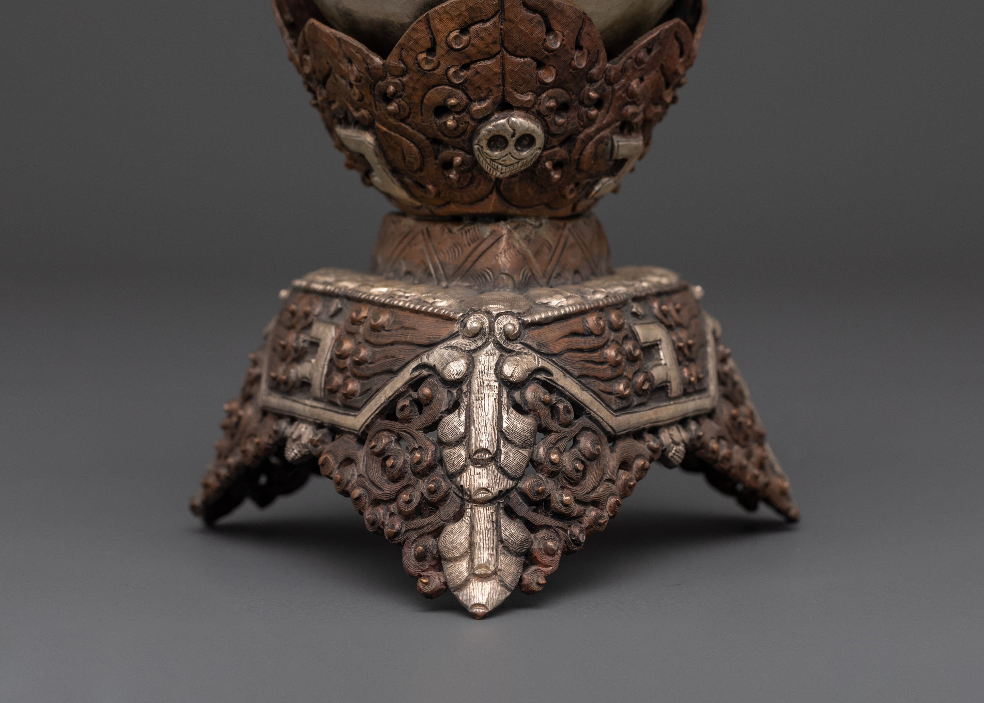 Buddhist Ritual Chalice Set | Sacred Offering Vessels