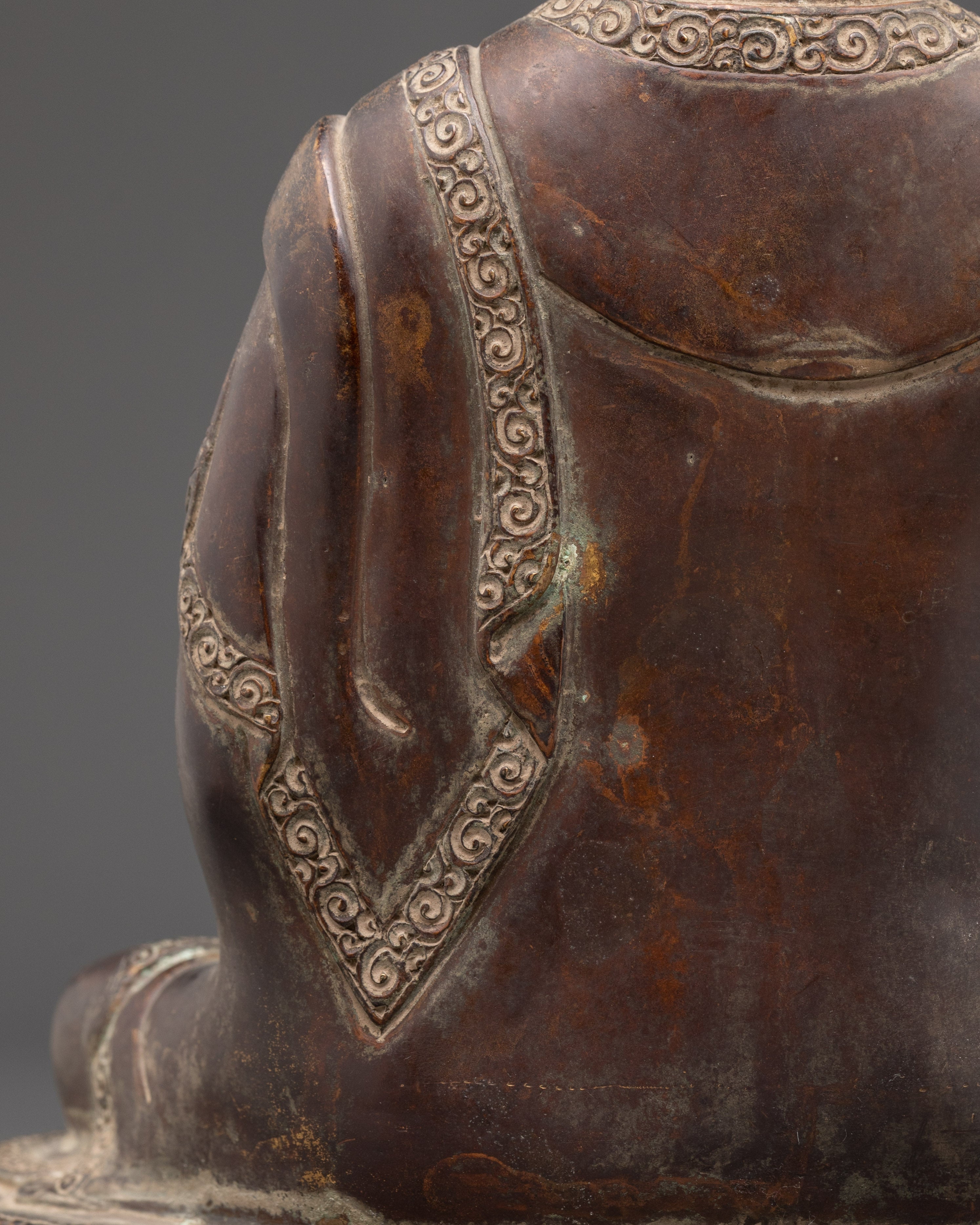 Spiritual Enlightenment Shakyamuni Statue | Handcrafted Copper Buddha Sculpture