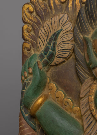 Buddhist Religious Garuda Wall Decor | Traditional Artwork for Blessings and Harmony