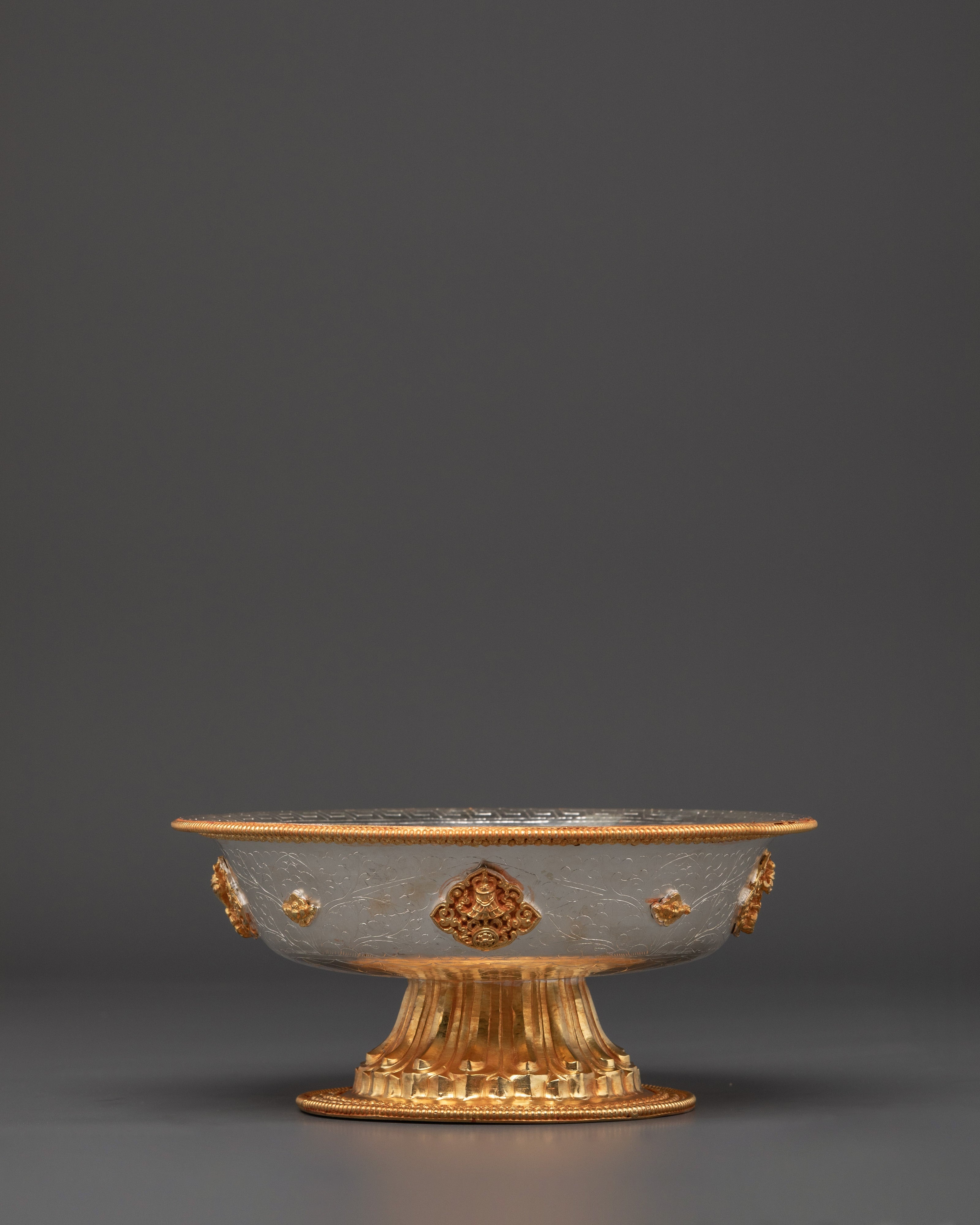 Gold-Plated Serkyem | Dharma Offerings