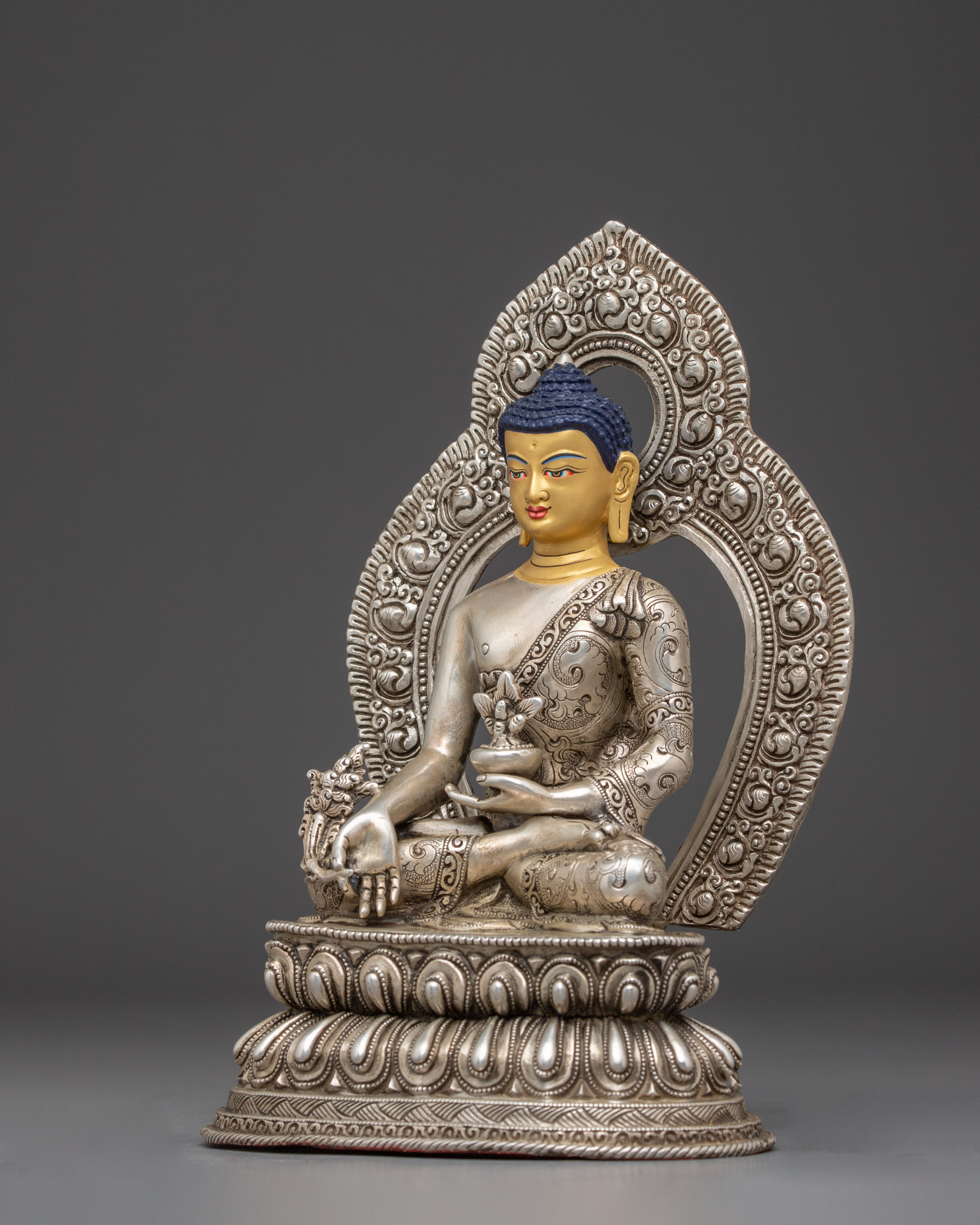 Great Healer Medicine Buddha Art | Home Decor for Longevity and Peace