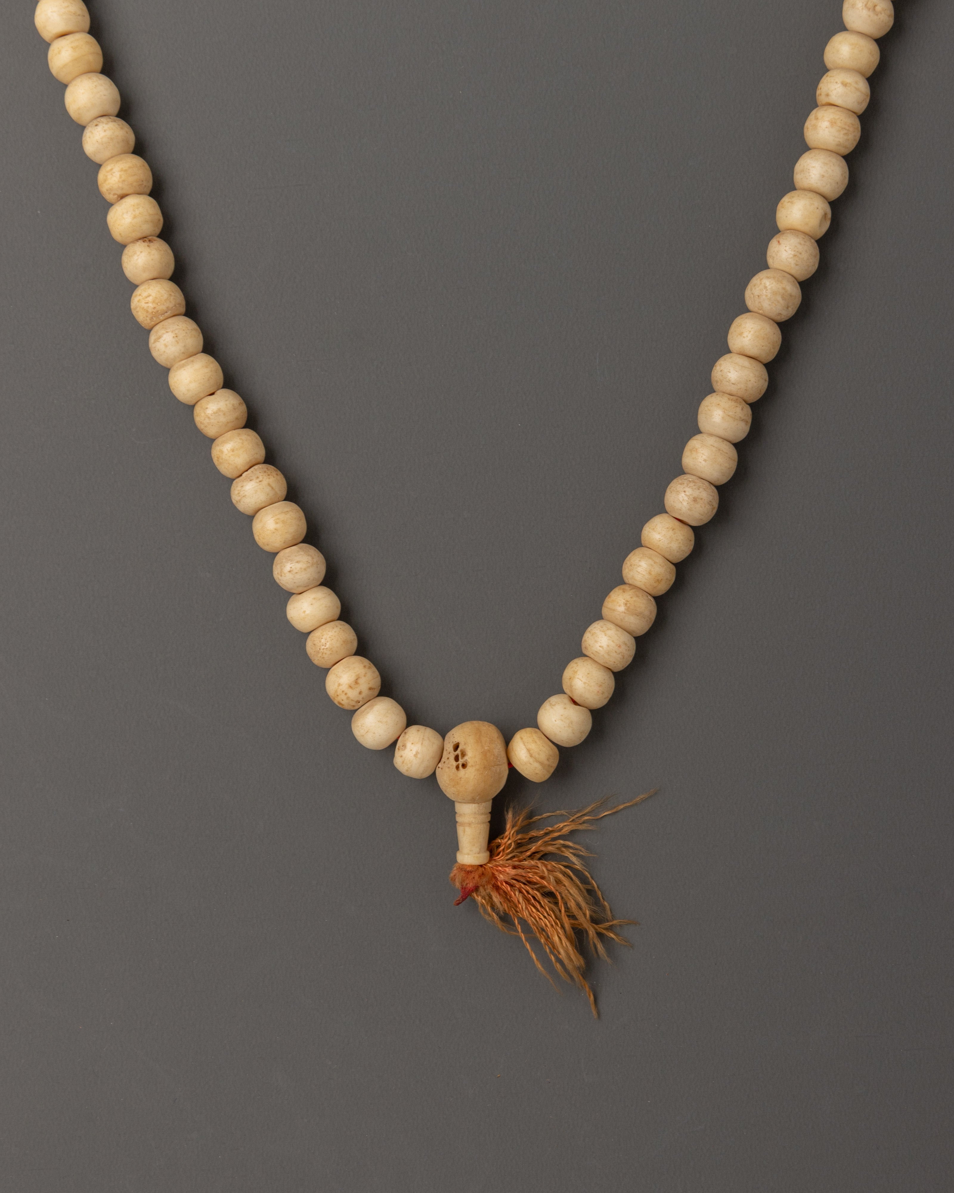 Buddhist Ethically Sourced Yak Bone Mala | Buddhist Spiritual Jewelry
