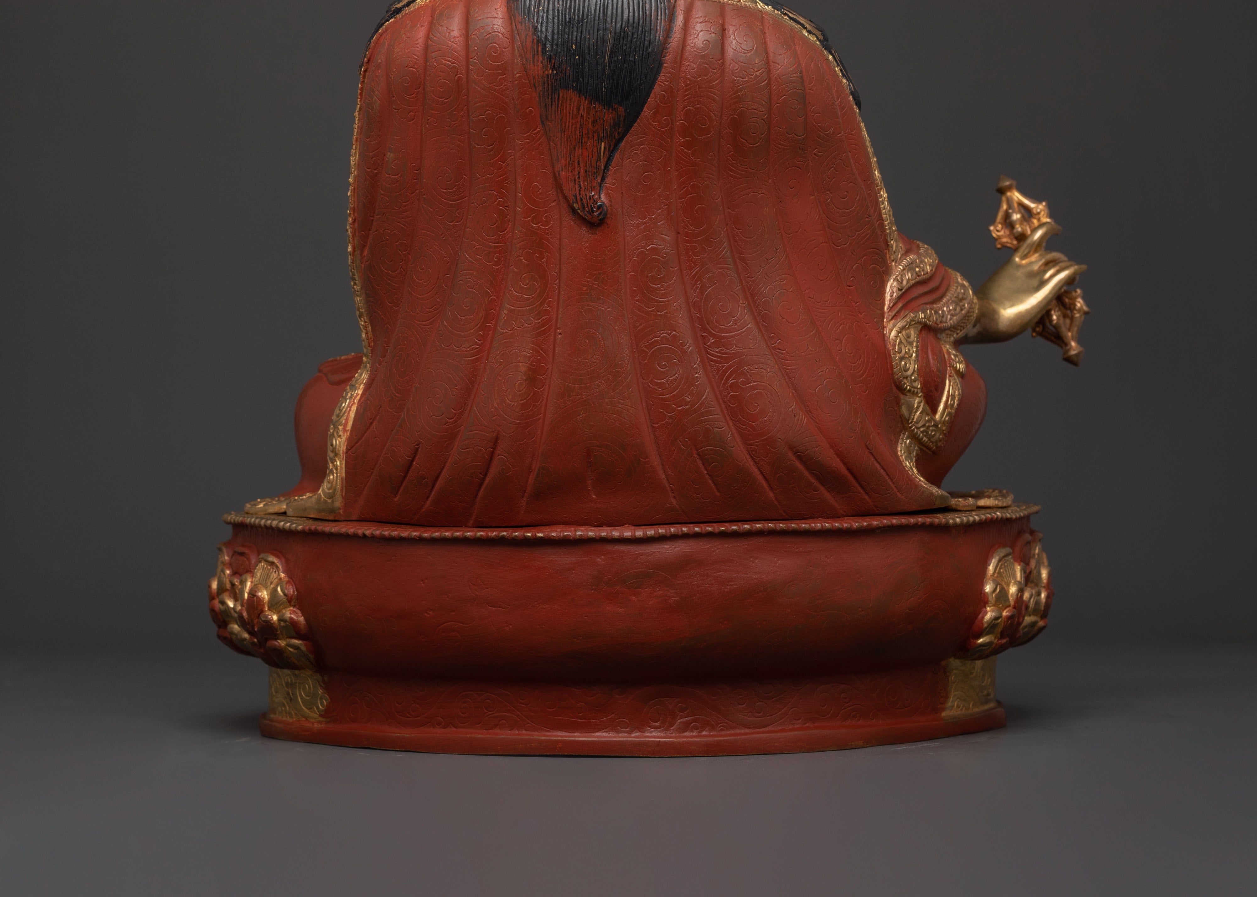 Guru Rinpoche Copper Body Statue | Sacred Padmasambhava Figure