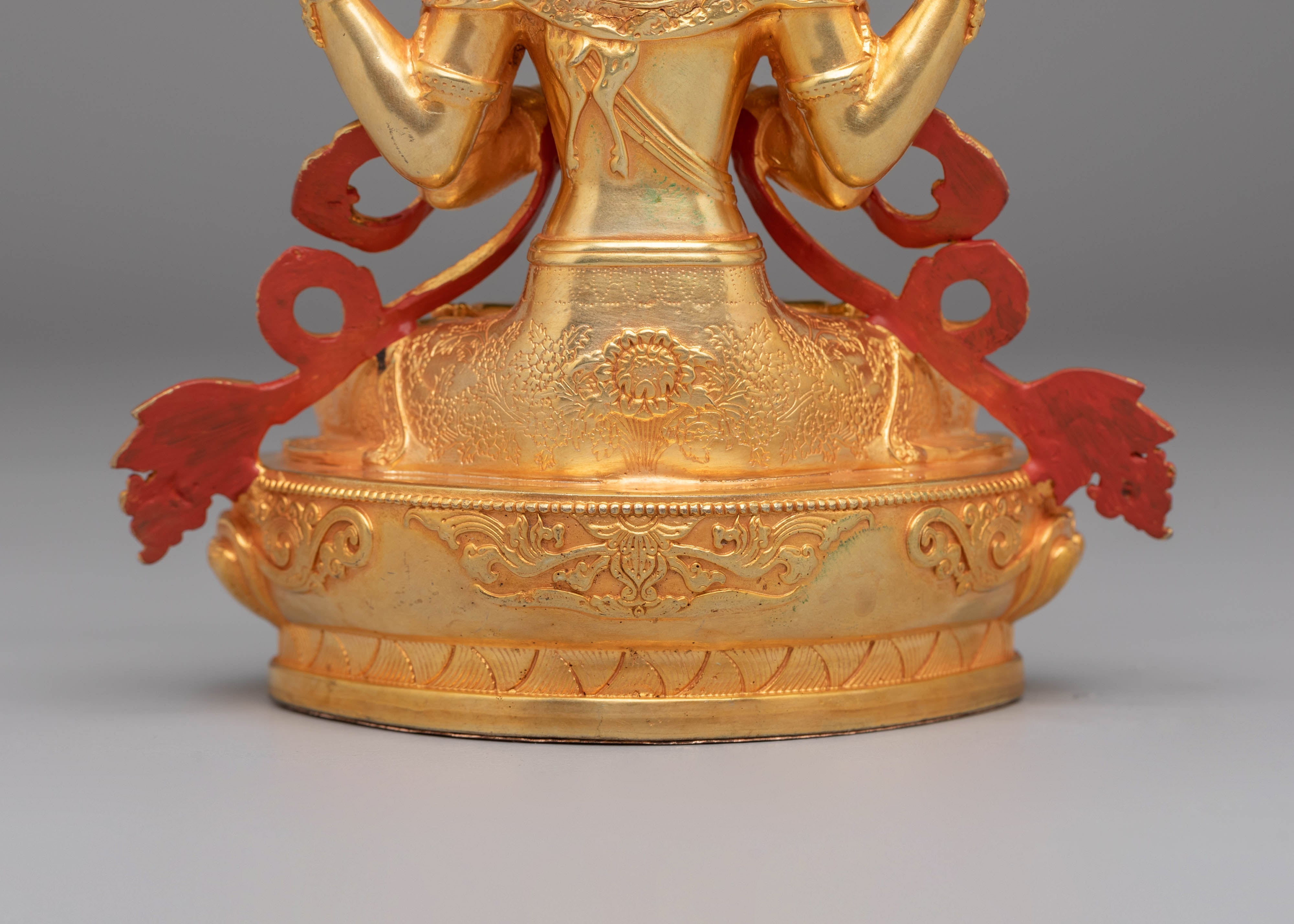 Buddhist Chenrezig Compassion Statue | Tibetan Avalokiteshvara Deity
