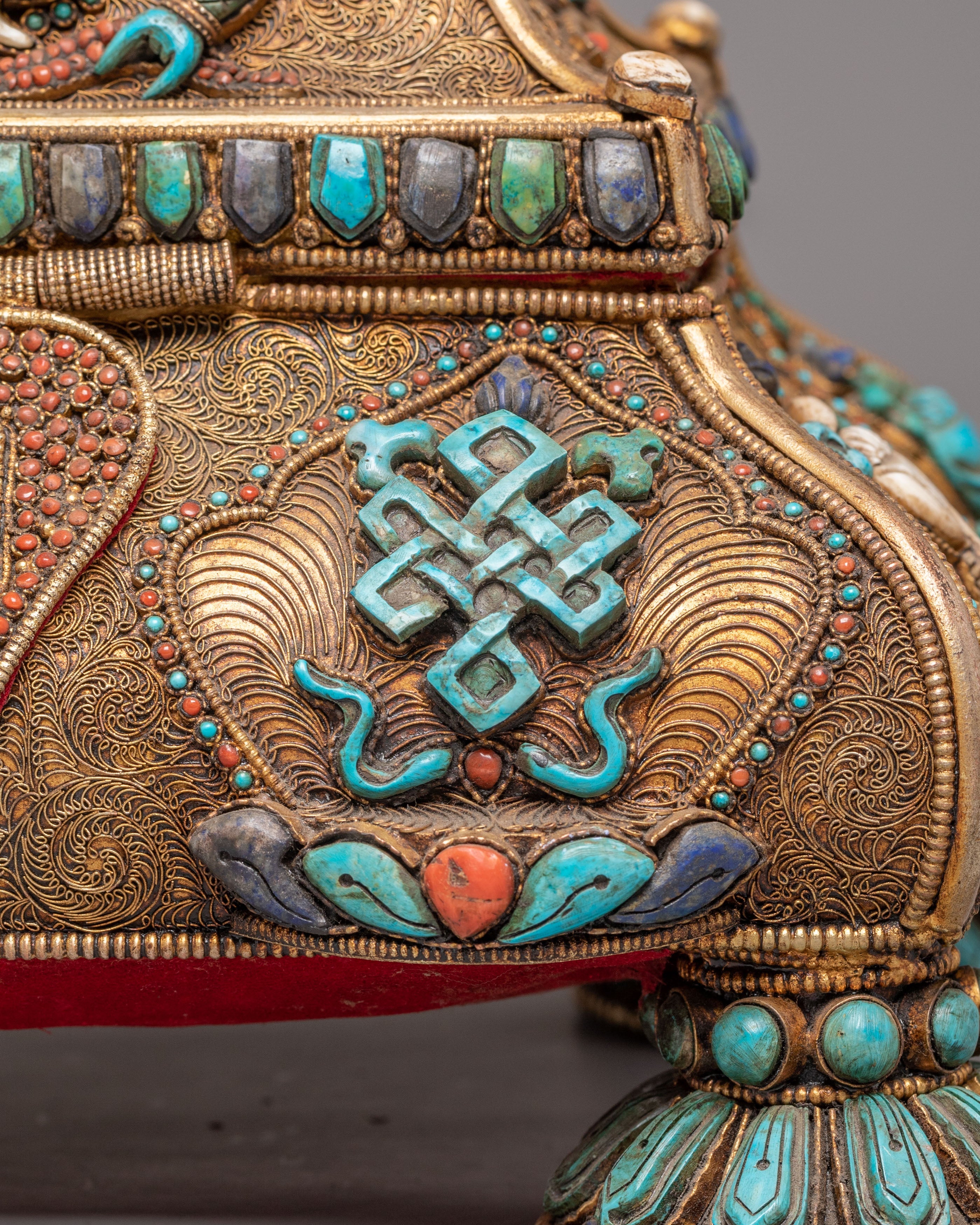 Handmade Tibetan Treasure Box Set | Himalayan Ritual Boxes