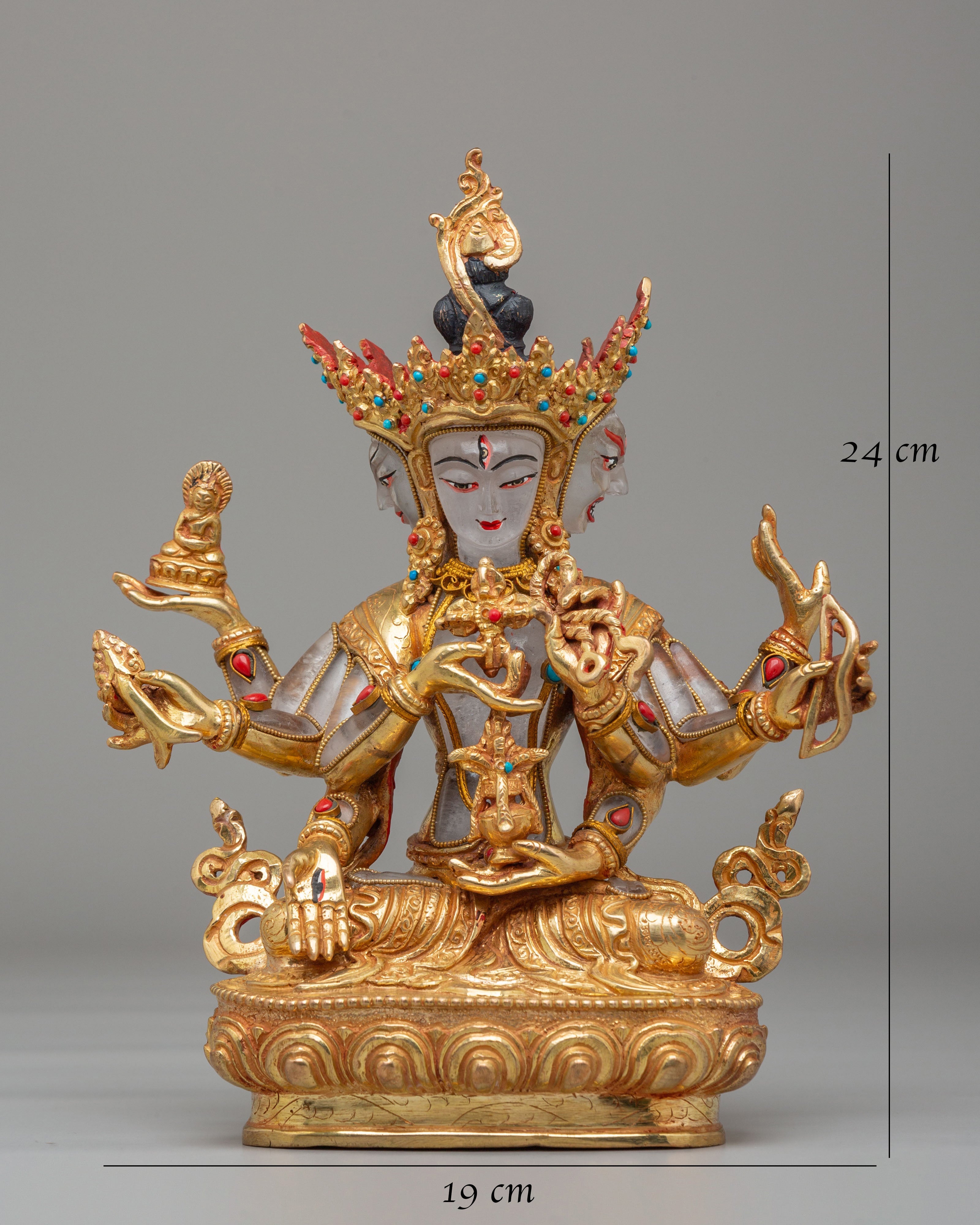 Namgyalma Long Life Deity Statue | Tibetan Buddhist Longevity Deity