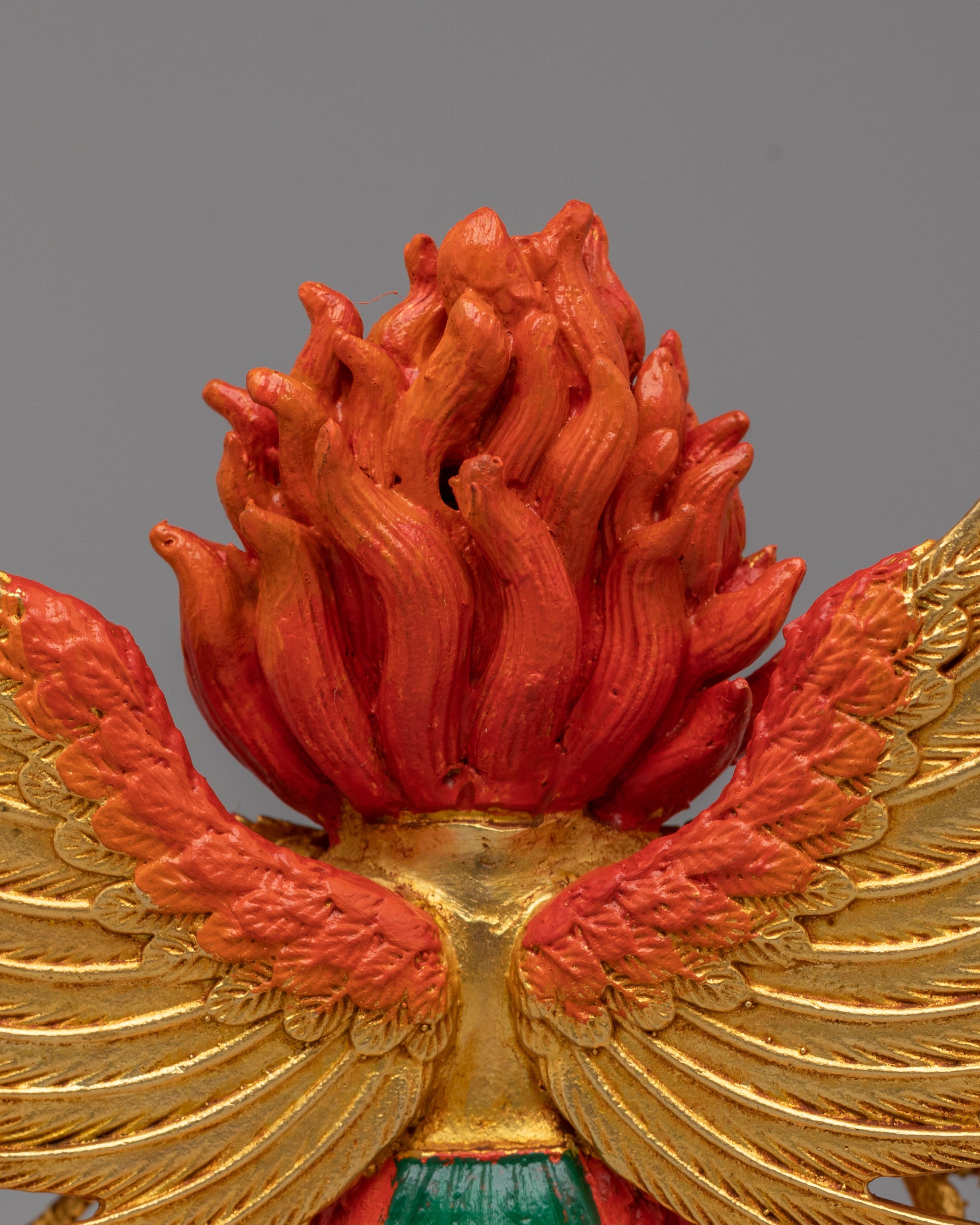 Tibetan Scared Buddhist Garuda Statue | Bird Deity Figurine
