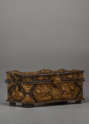 Brass Treasure Box | A Timeless Storage Chest