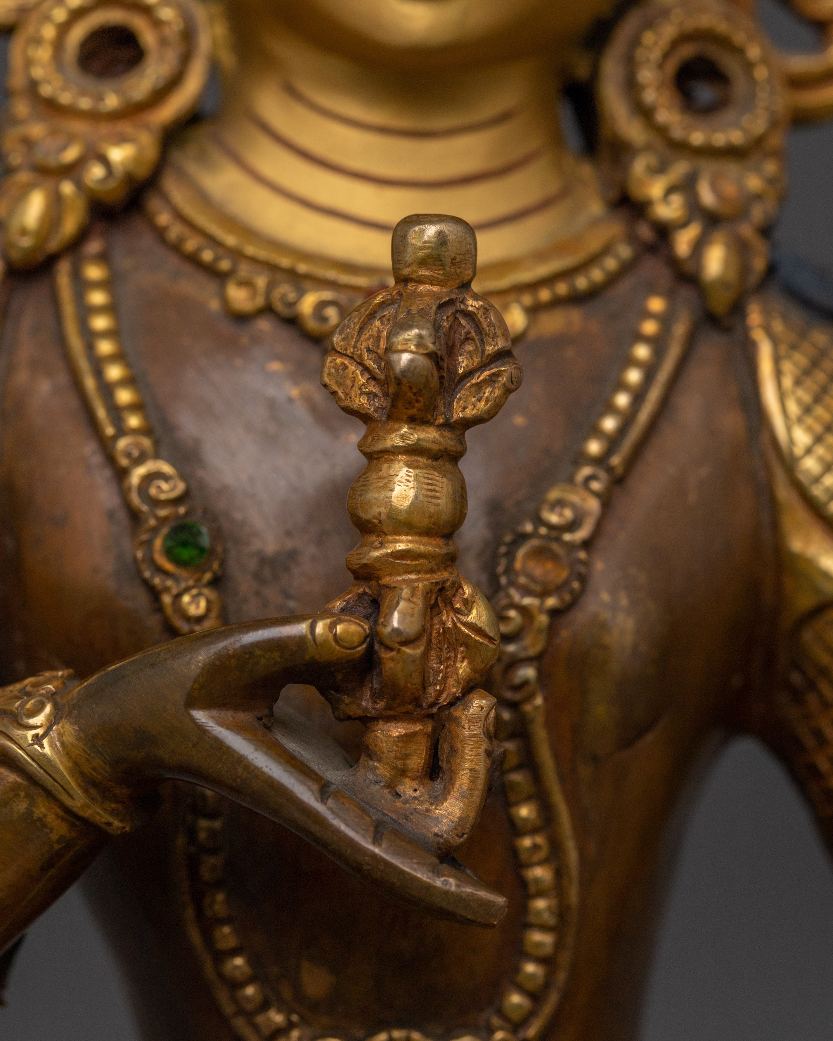 Exquisite Vajrasattva Copper Statue | Symbol of Purification and Wisdom