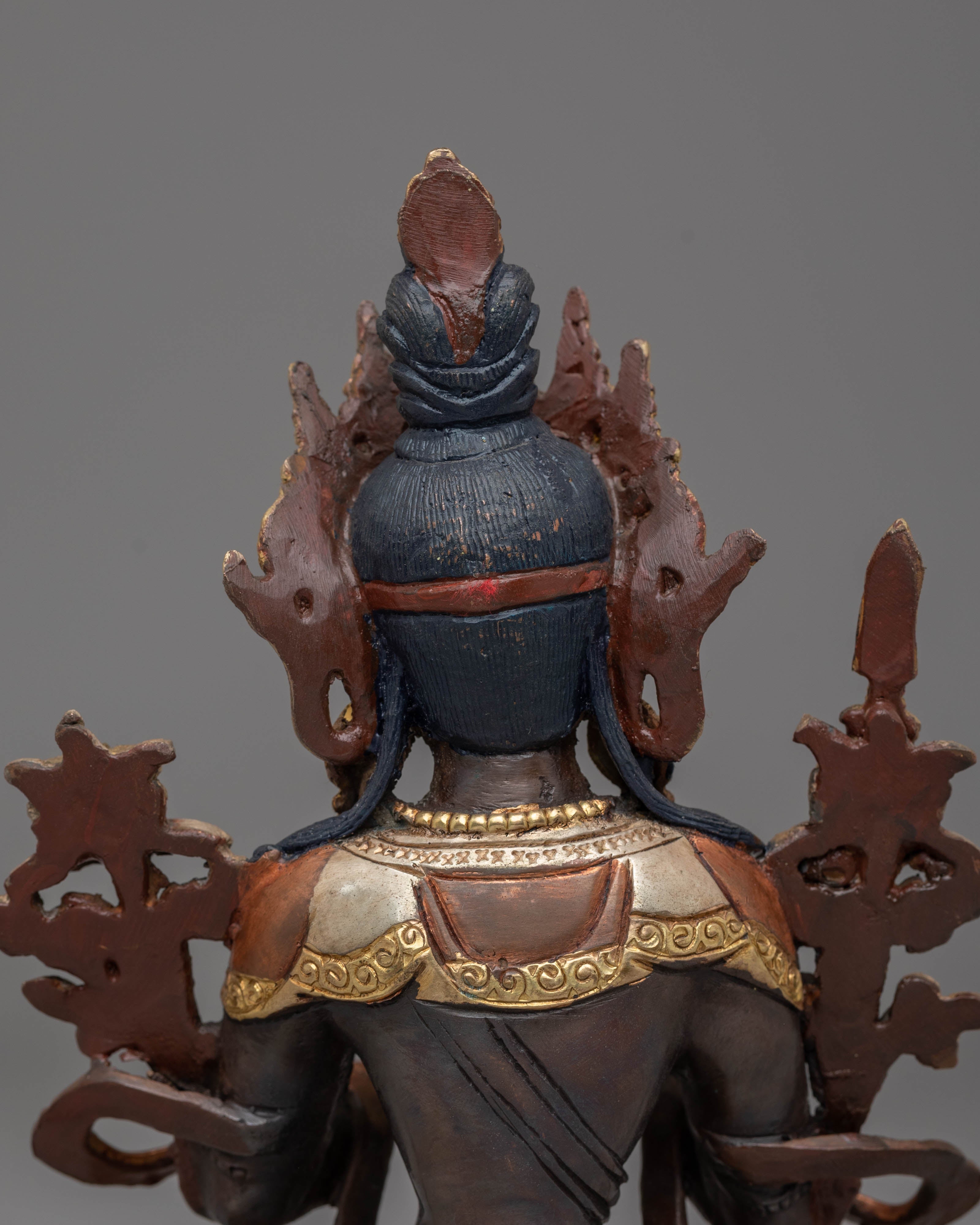 Tikshna Manjushri Statue : Bodhisattva of Power And Wisdom | Tibetan Art