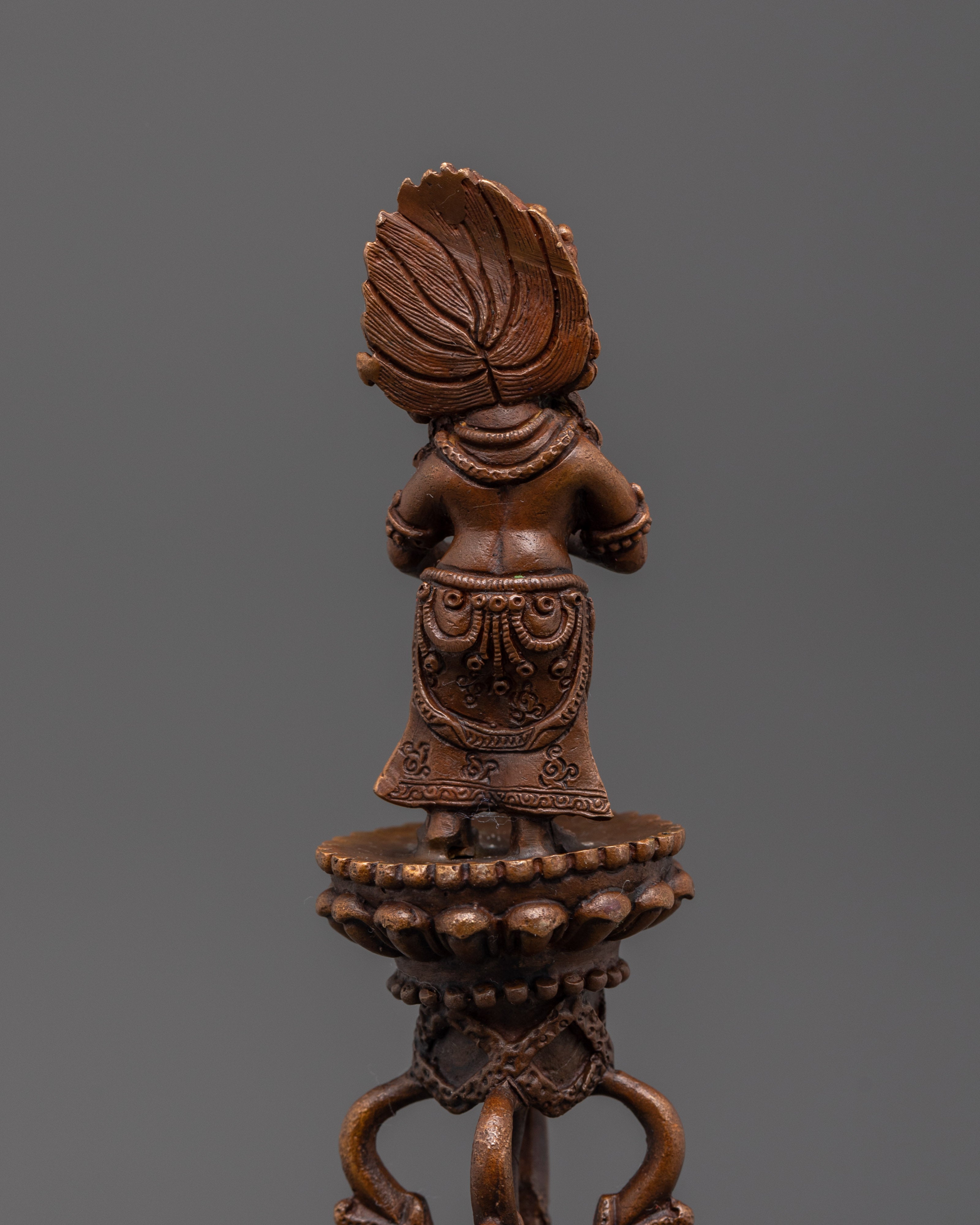 Tibetan Ritual Weapon Phurba | Buddhist Ritual Dagger for Meditation and Altar