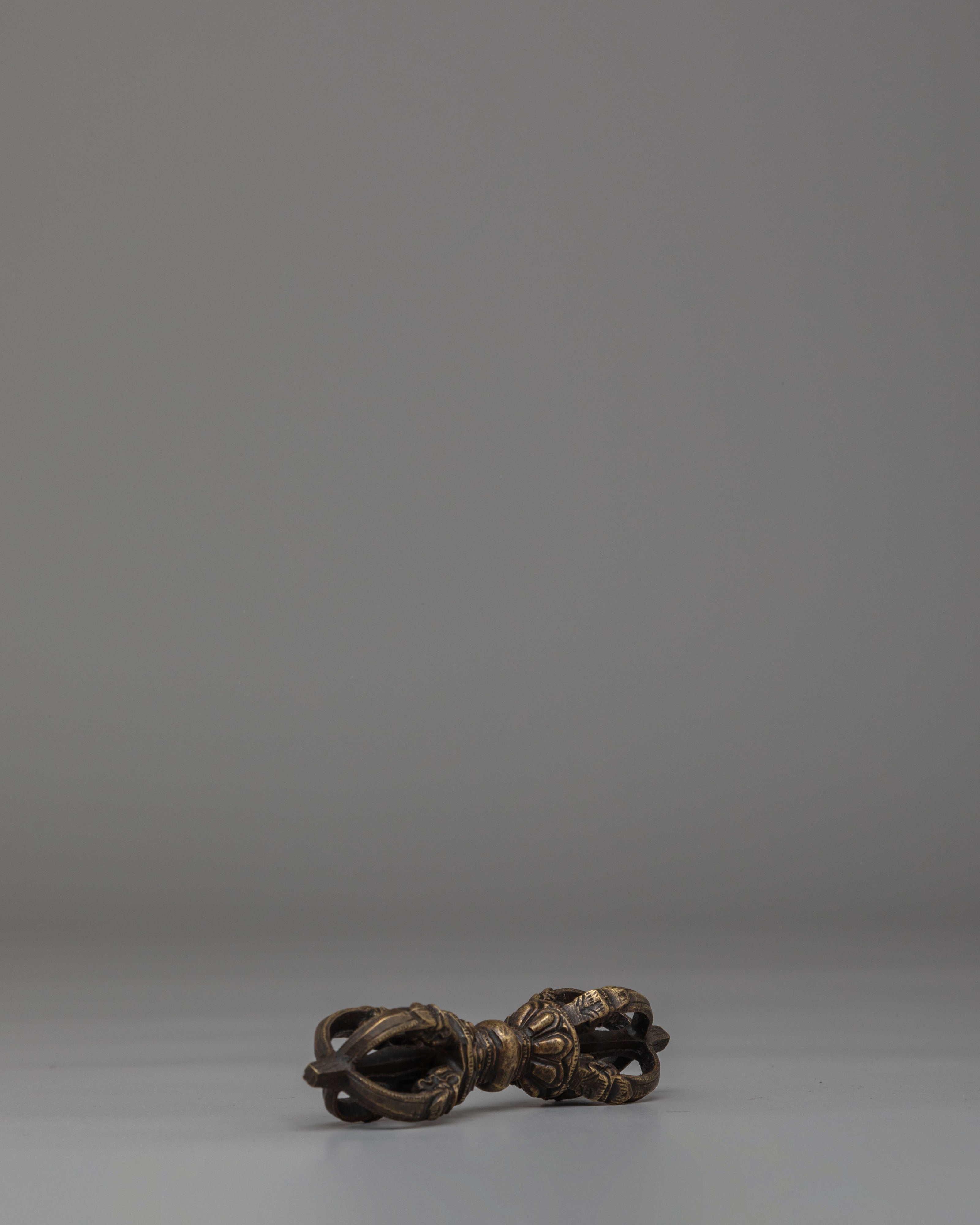 Handmade Vajra and Bell Set | Tibetan Ritual Tools for Spiritual Practice