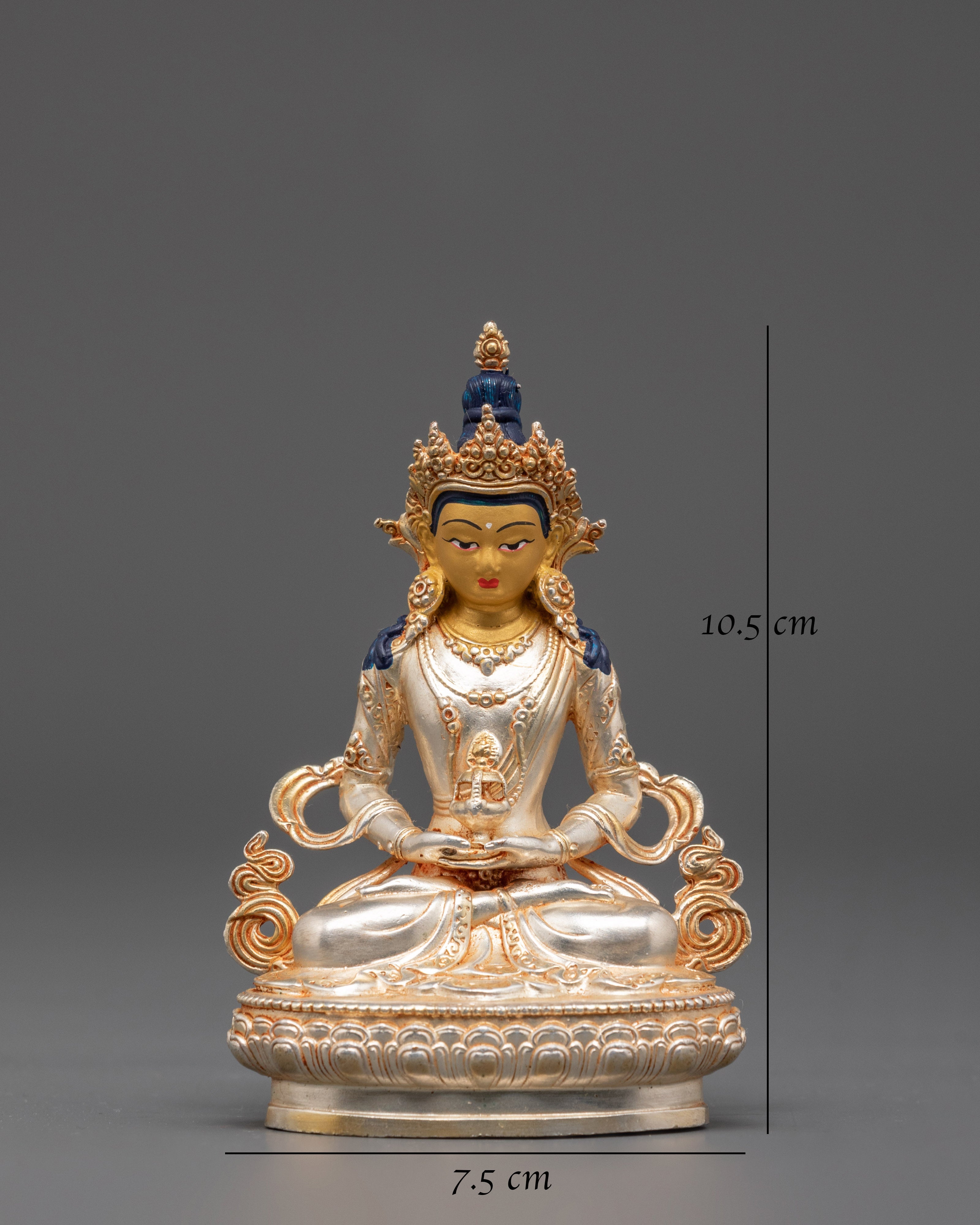 Spiritual Longevity Symbol Amitayus Statue | Tibetan Buddha of Longevity