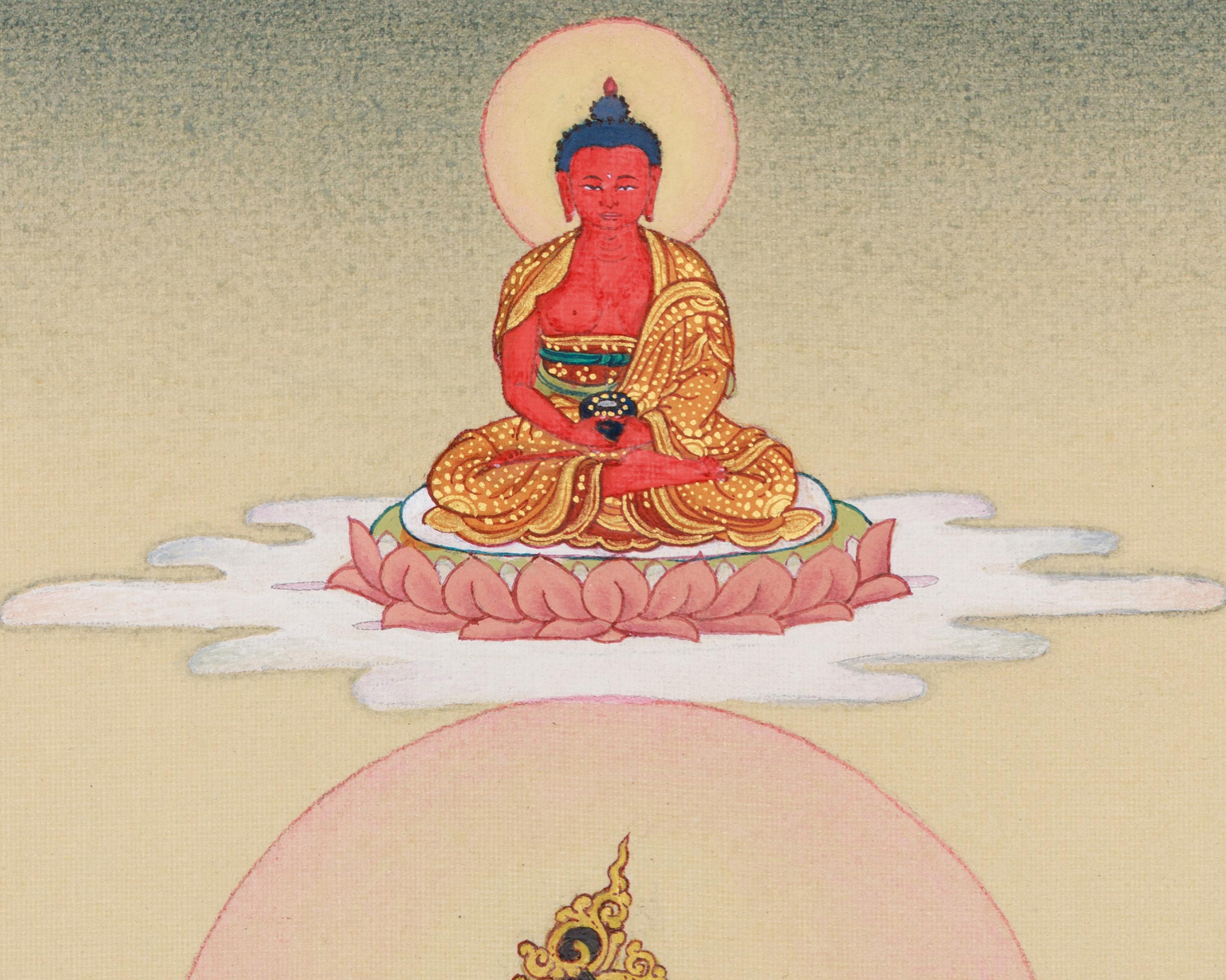 White Tara with Buddha Amitabha | The Divine Union of Compassion and Infinite Light