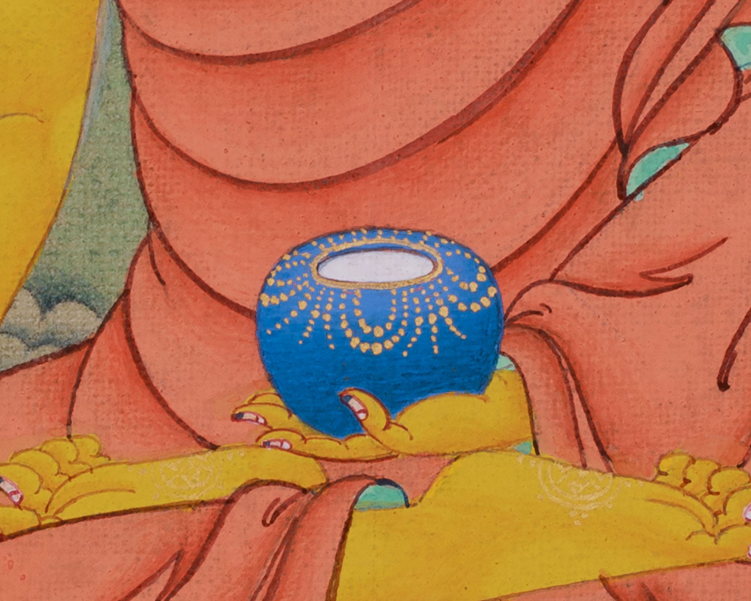Enlightenment Shakyamuni Buddha Thangka | Historical Buddha