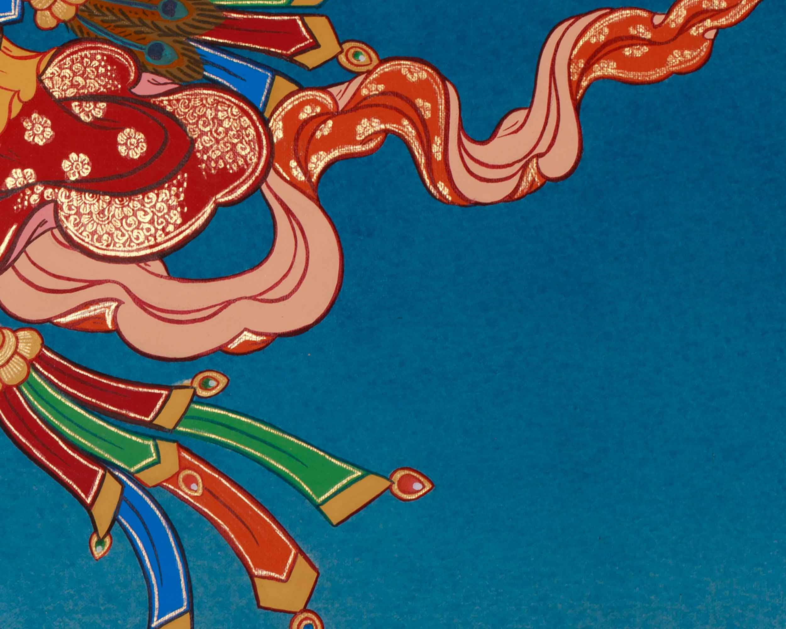 30 Inch Goddess of Dawn, Marichi | Spiritual Artwork of Light and Protection