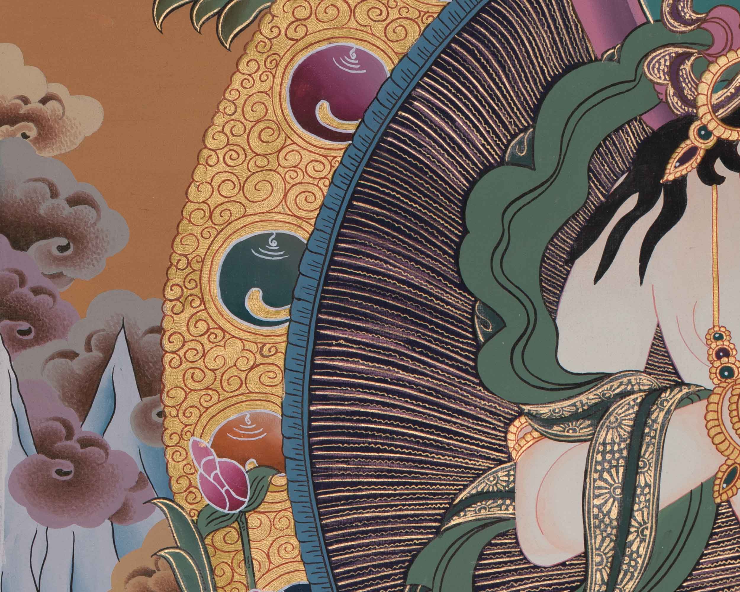 The Buddha of Purification Dorje Sempa | Vajrasattva Thangka