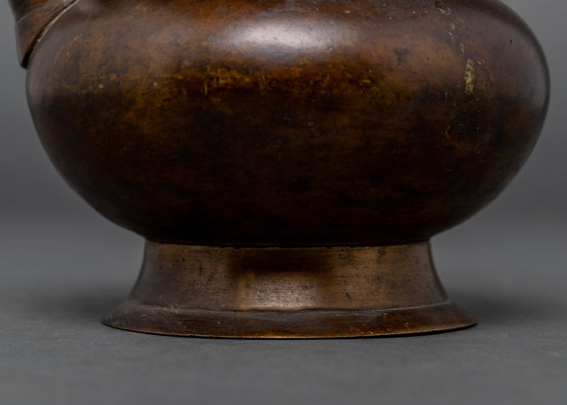 Brass Vintage Karuwa | Handmade Traditional Water Vessel