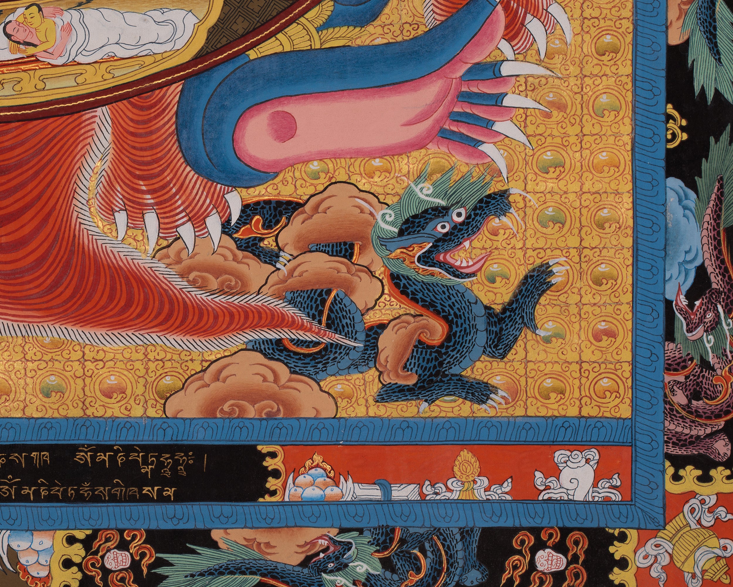 Authentic Wheel of Life Thangka | Buddhist Artwork of Rebirth, Karma, and Liberation