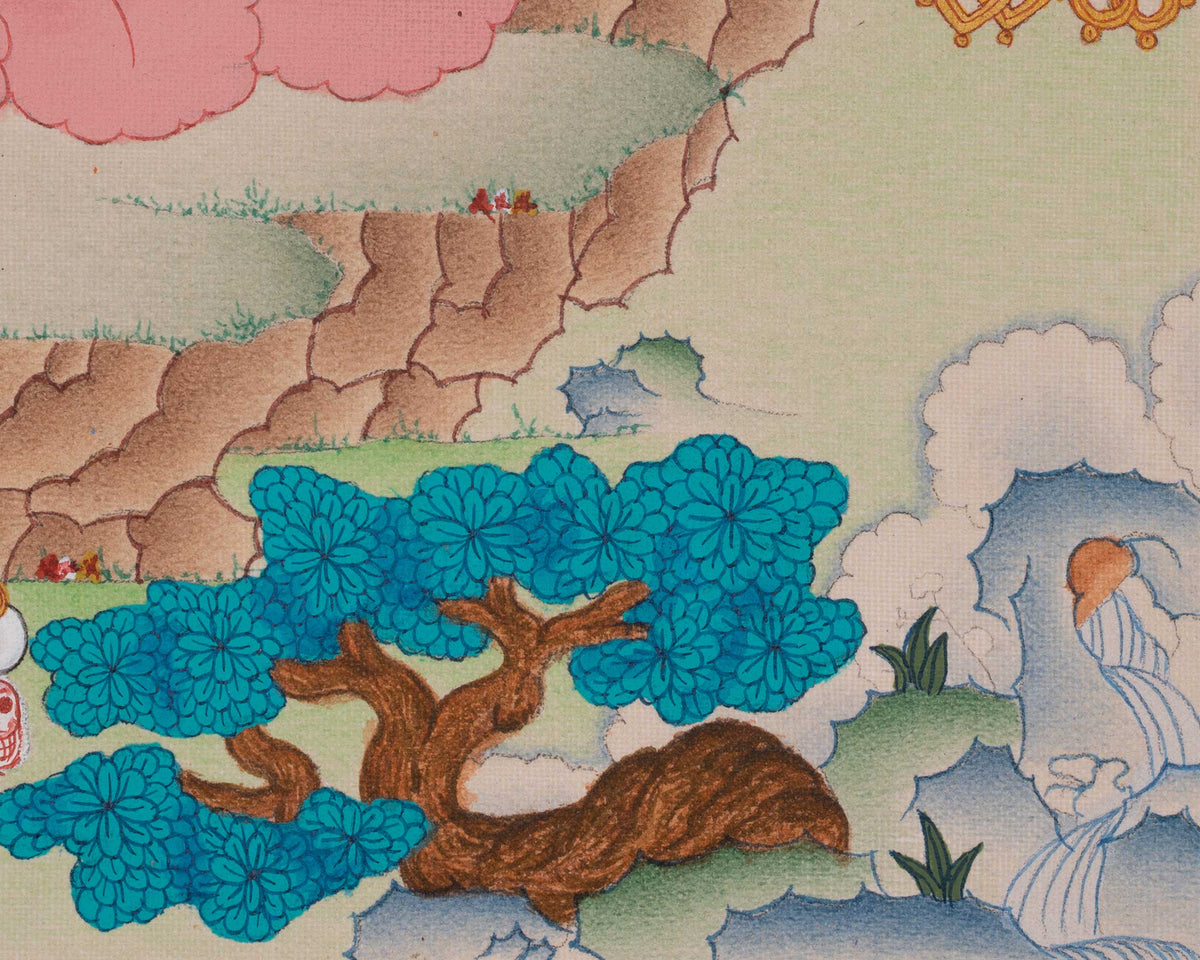 Vajravarahi Buddhist Thangka | Dorje Phagmo Art | Wall Hanging Decors