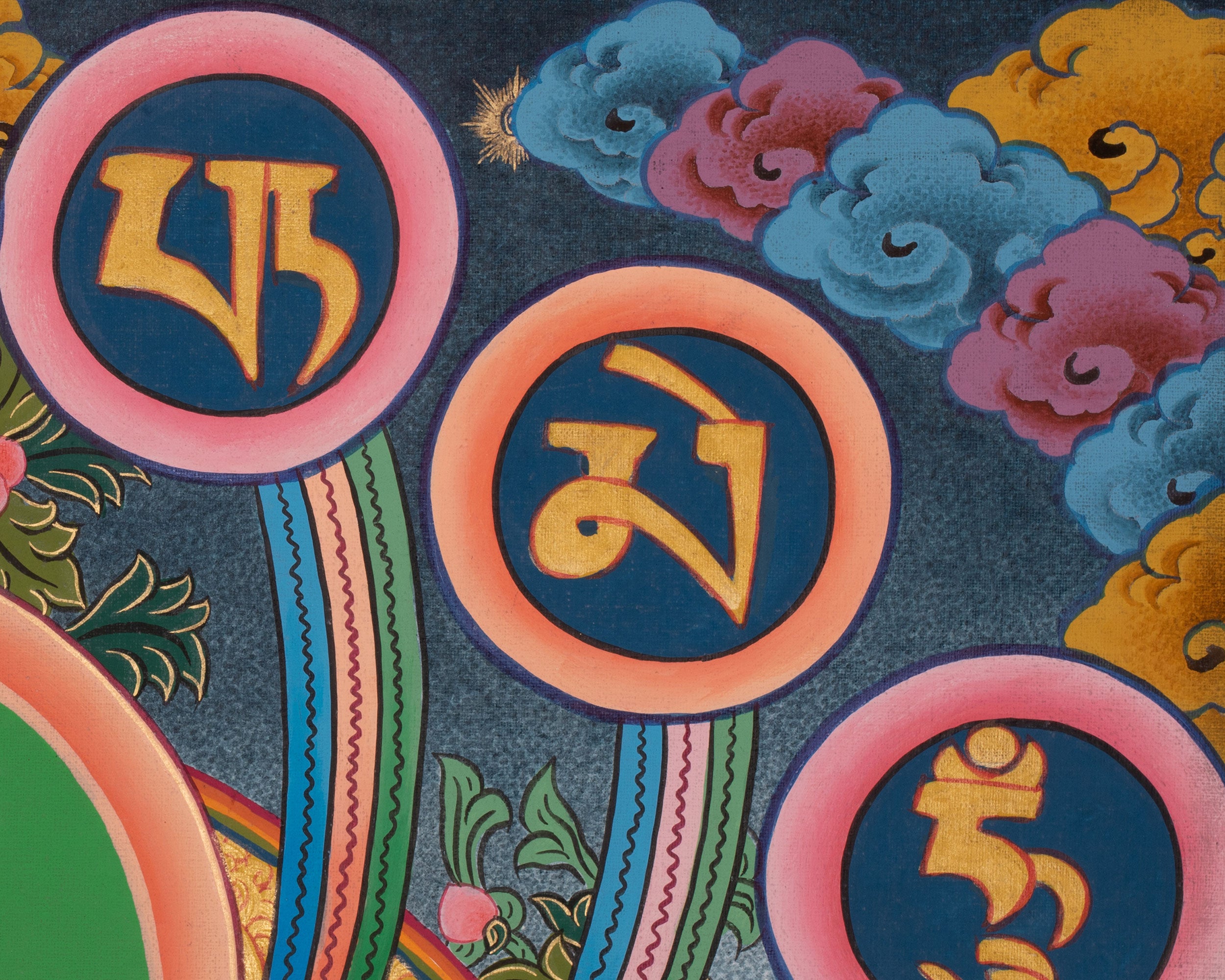 Chenrezig With Mantra | A Spiritual Symbol of Infinite Compassion