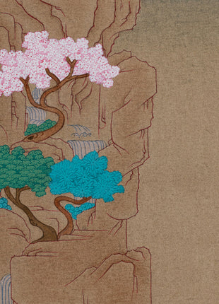 Hindu Goddess Saraswati Thangka | Wisdom & Knowledge Blessing