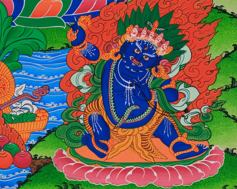 Tibetan Mother Green Tara Thangka | Bodhisattvas Deities