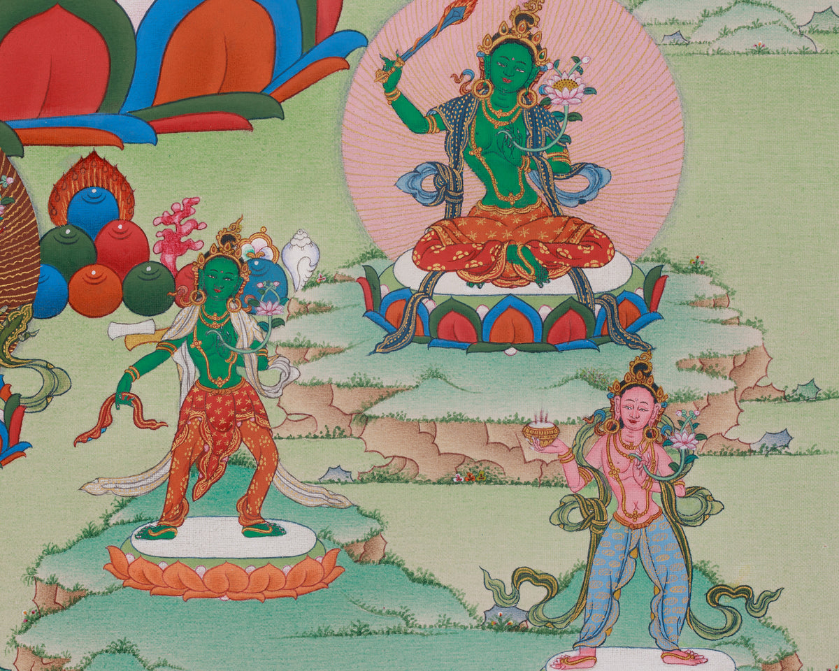 Gyalwa Gyatso Sacred Art | Powerful Tantric Manifestation of Avalokiteshvara