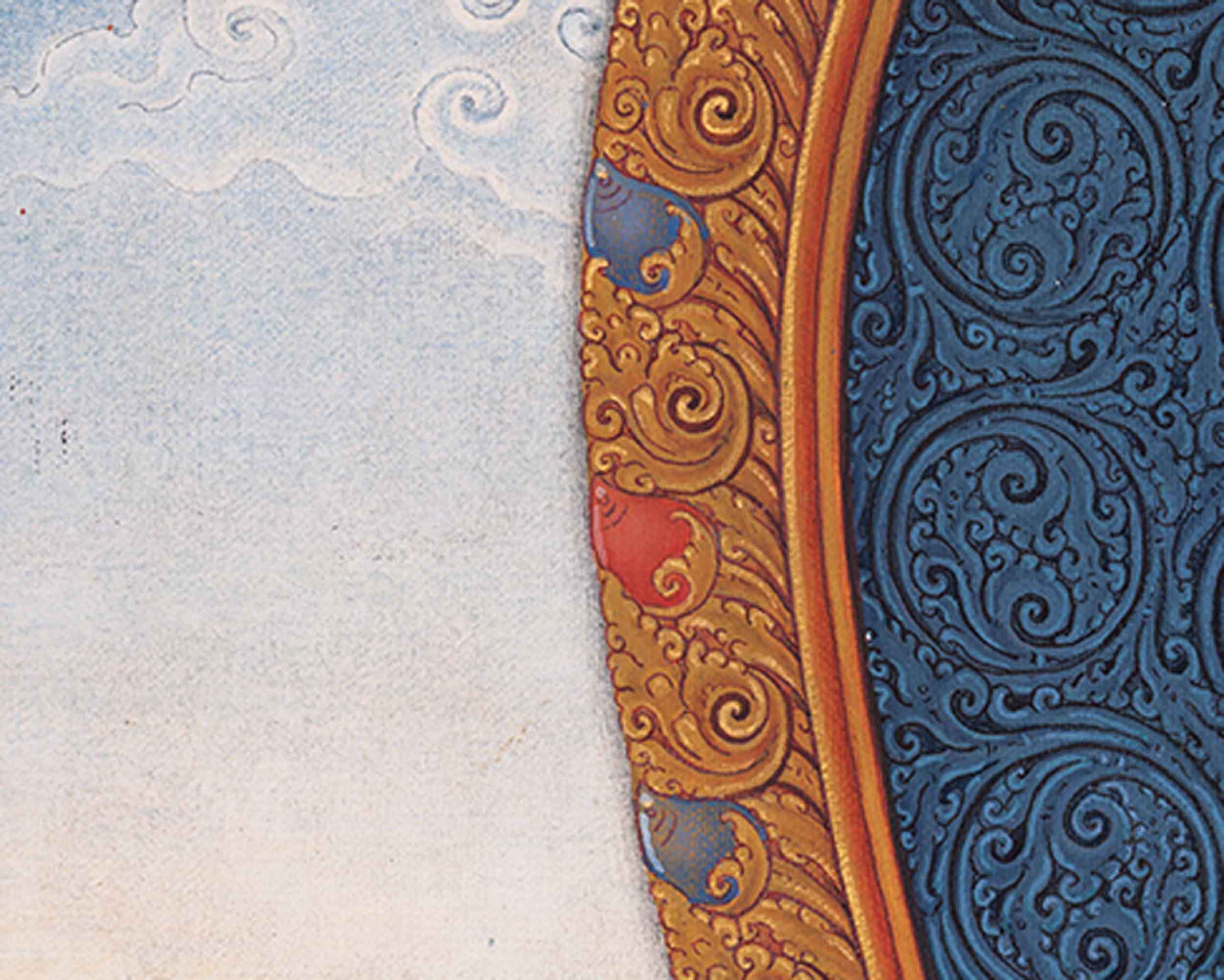 Buddhas of the Three Times Thangka - Past, Present, and Future Enlightenment