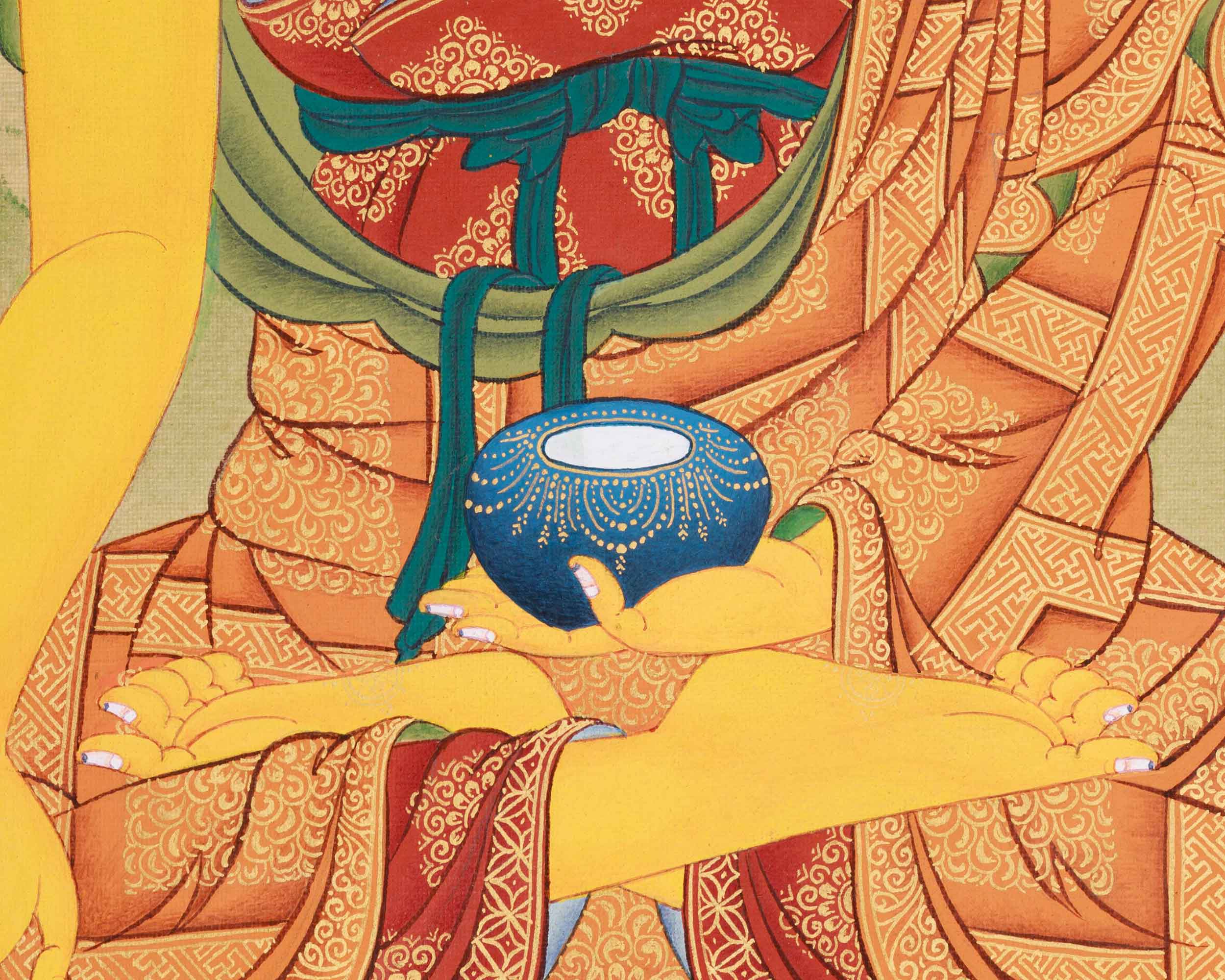 Historical Shakyamuni Buddha Painting | The Enlightened One’s Journey to Awakening