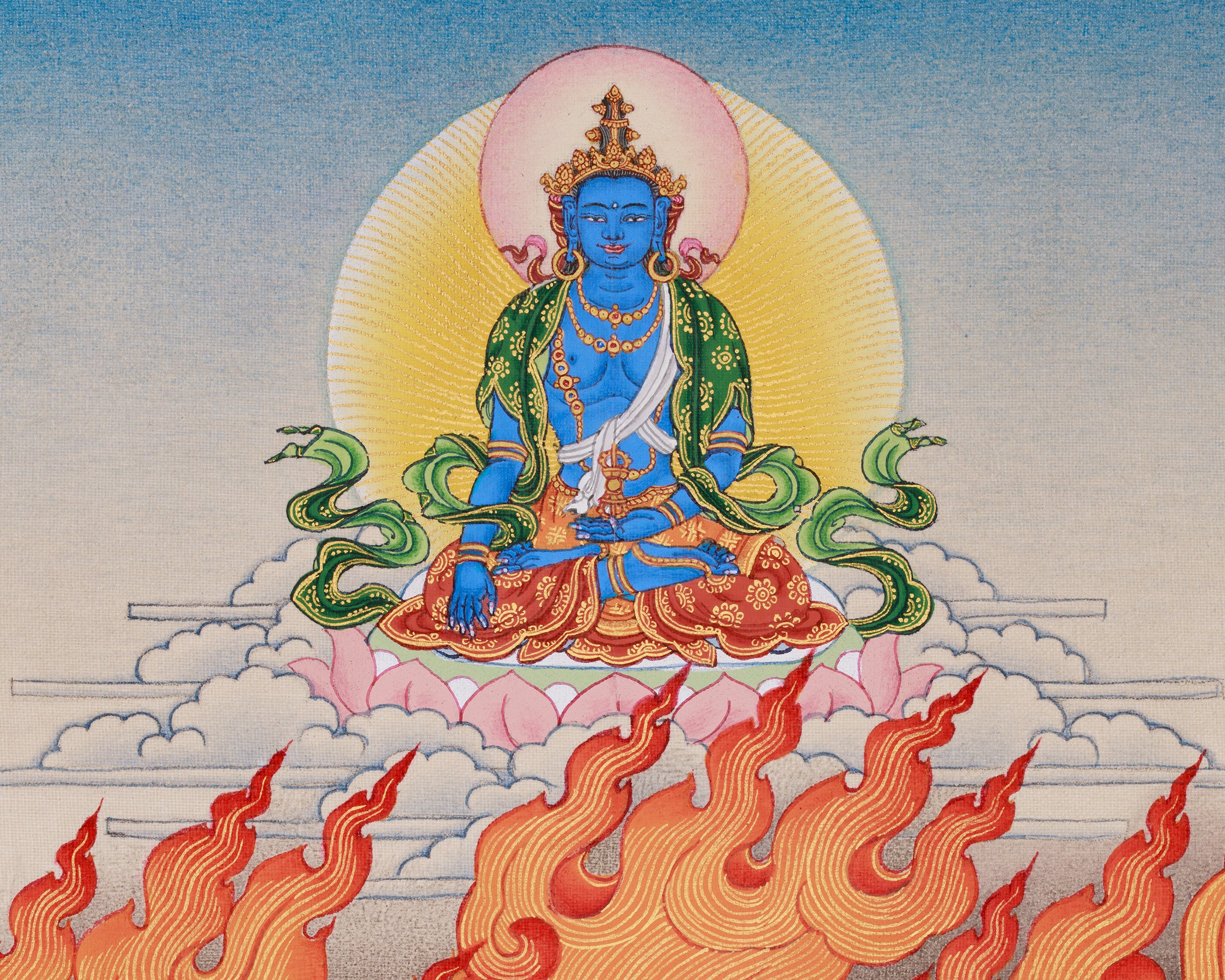 Sacred Butadamara Buddhist Guardian | The Protector of Wisdom and Transformation