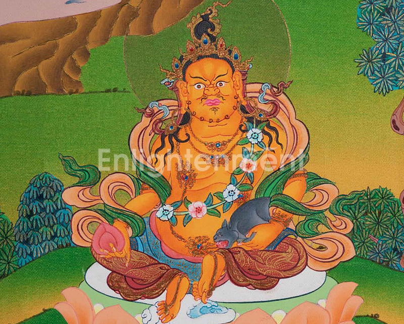 Hand Painted Chakrasamvara Thangka Art | Tibetan Buddhism Art | Sacred Symbol For Energy